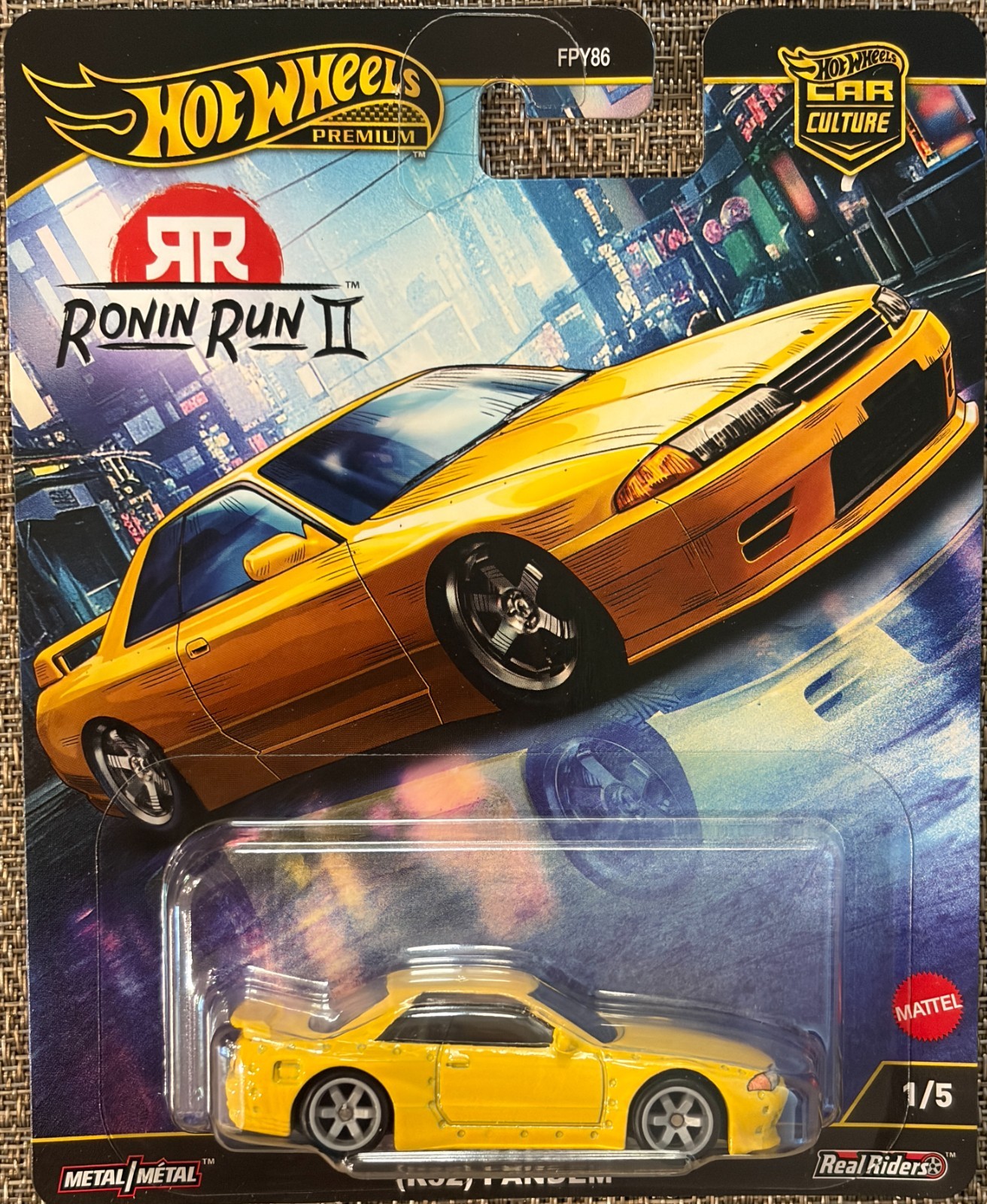 2025 Hot Wheels Car Culture Ronin Run II 2 , Nissan Skyline GT-R (R32) Pandem