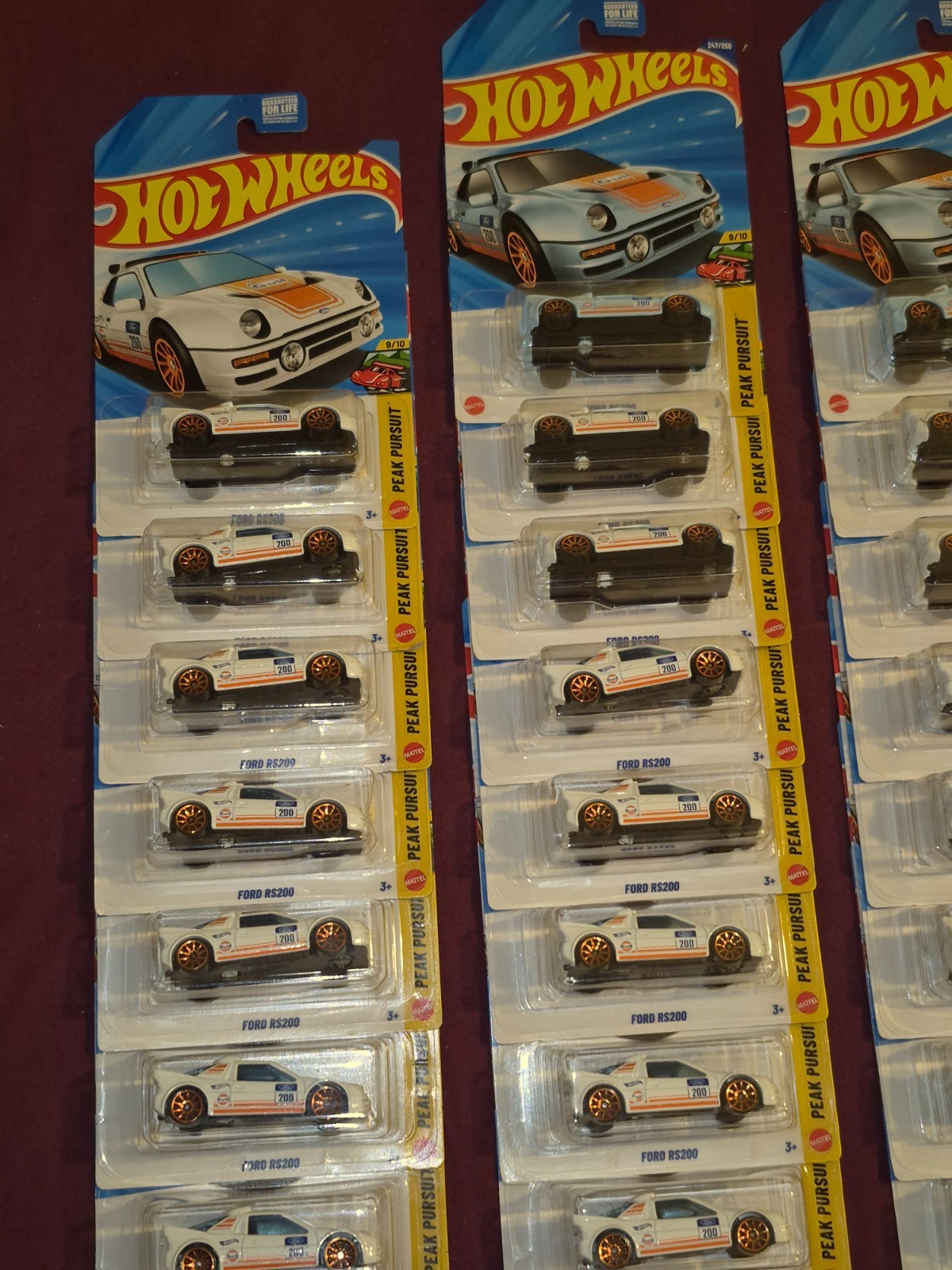 HOT WHEELS B CASE Dollar General Excusive Ford Pursuit -LOT OF 30