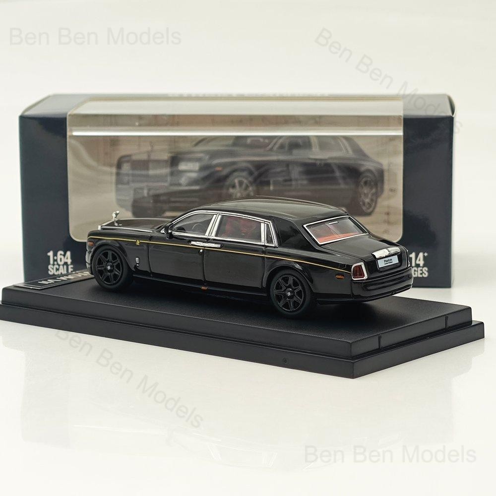 SW 1:64 Rolls-Royce Phantom VII 7 Luxury Sedan Sports Model Diecast Metal Car