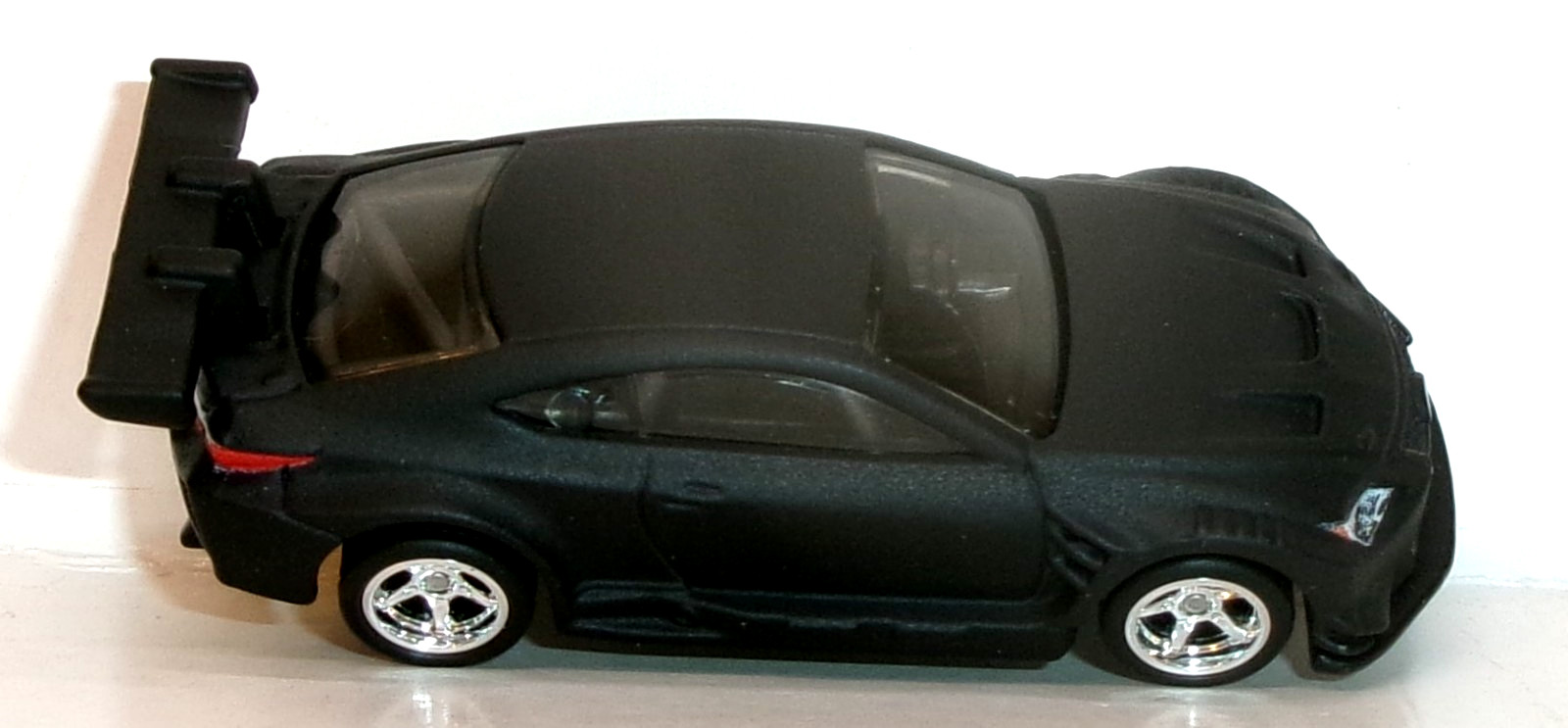 LOOSE 2023 HOT WHEELS PREMIUM 1:64 BLACK LEXUS RC F GT3 WHEEL SWAP REAL RIDERS