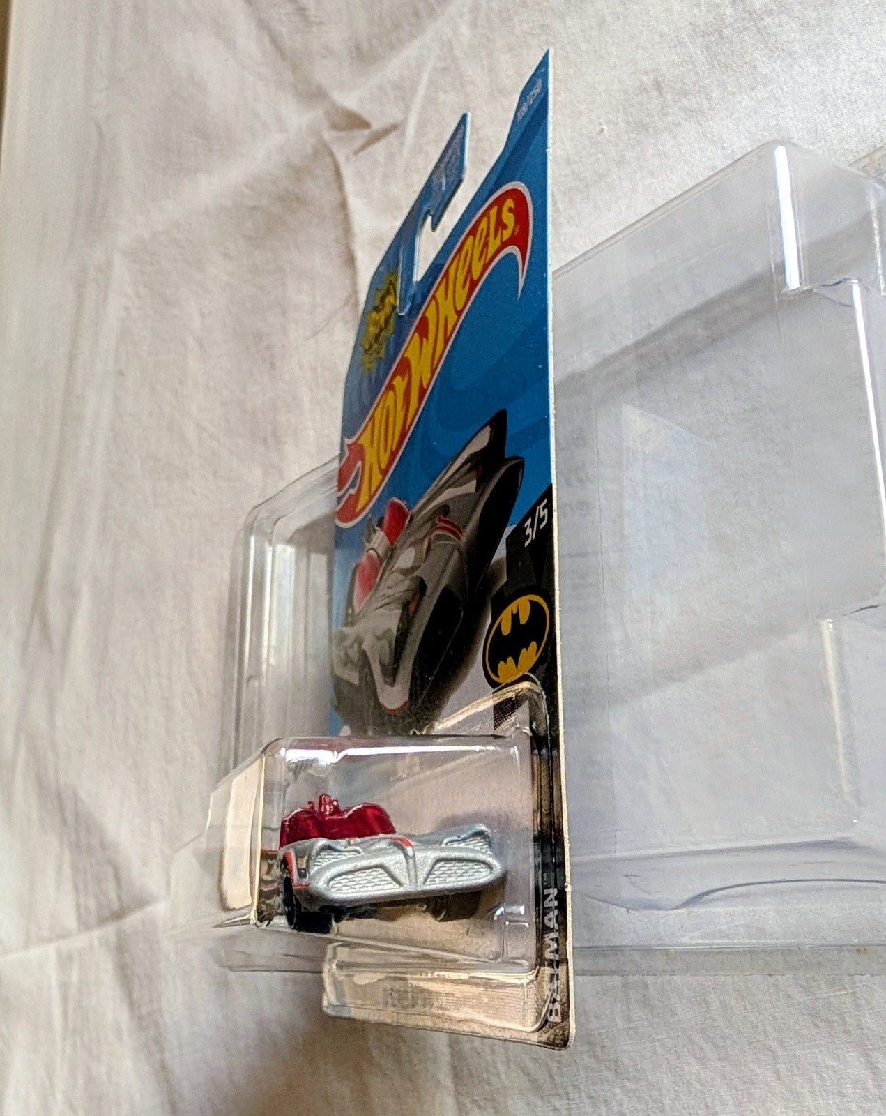 Hot Wheels Classic TV Series Batmobile Silver 2019 HW Batman 3/5 118/250 FYB90