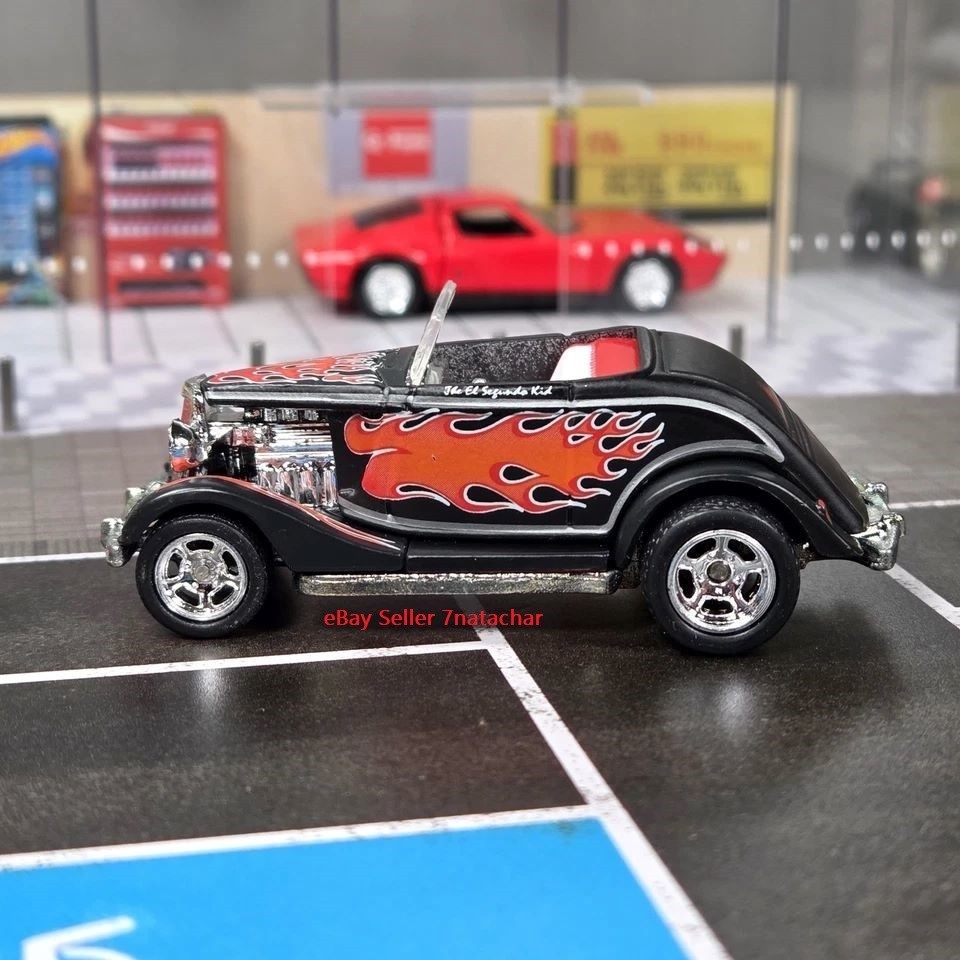 1933 1934 Ford Roadster Flathead V8 Classic Street Hot Rod Collectible Model