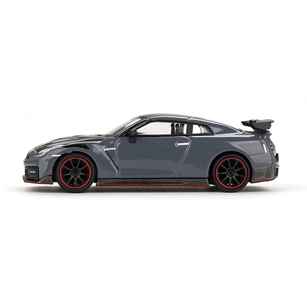 Mini GT Nissan GT-R Nismo 2024 NISMO Stealth Gray 1:64 Scale Model MGT00868-1H