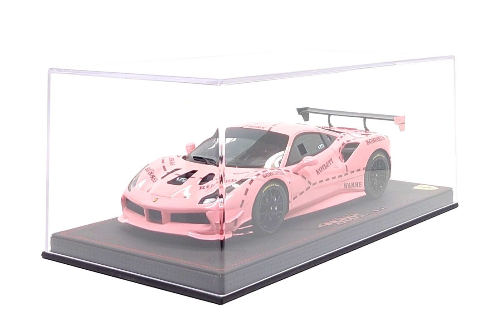 BBR Models 1:18 Ferrari 488 Challenge “Pink Pig” – Rolex 24h Daytona 2018