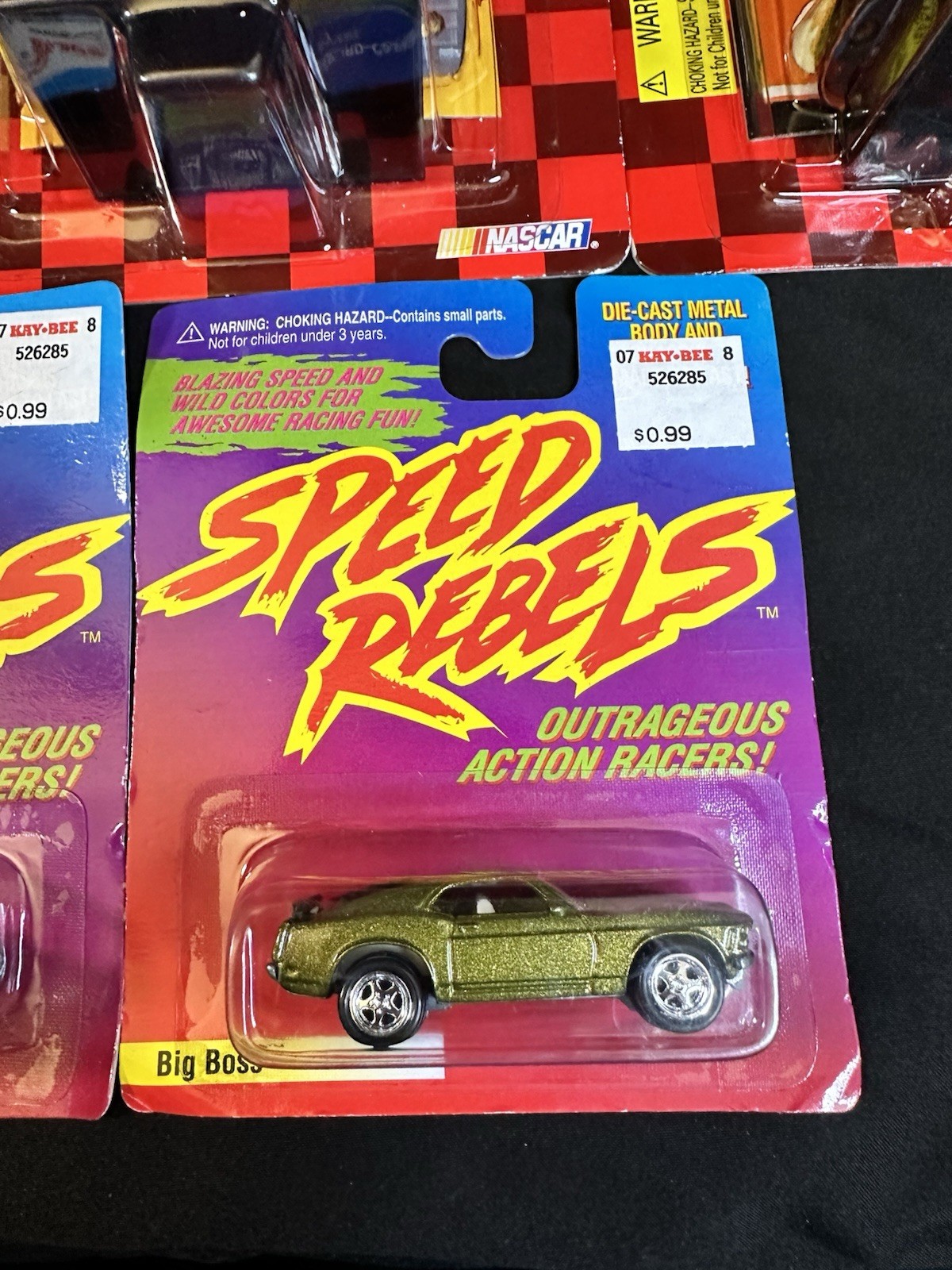 Mixed Lot of 8 Die Cast Cars Hot Wheels Racing Champions NASCAR Street Rebels