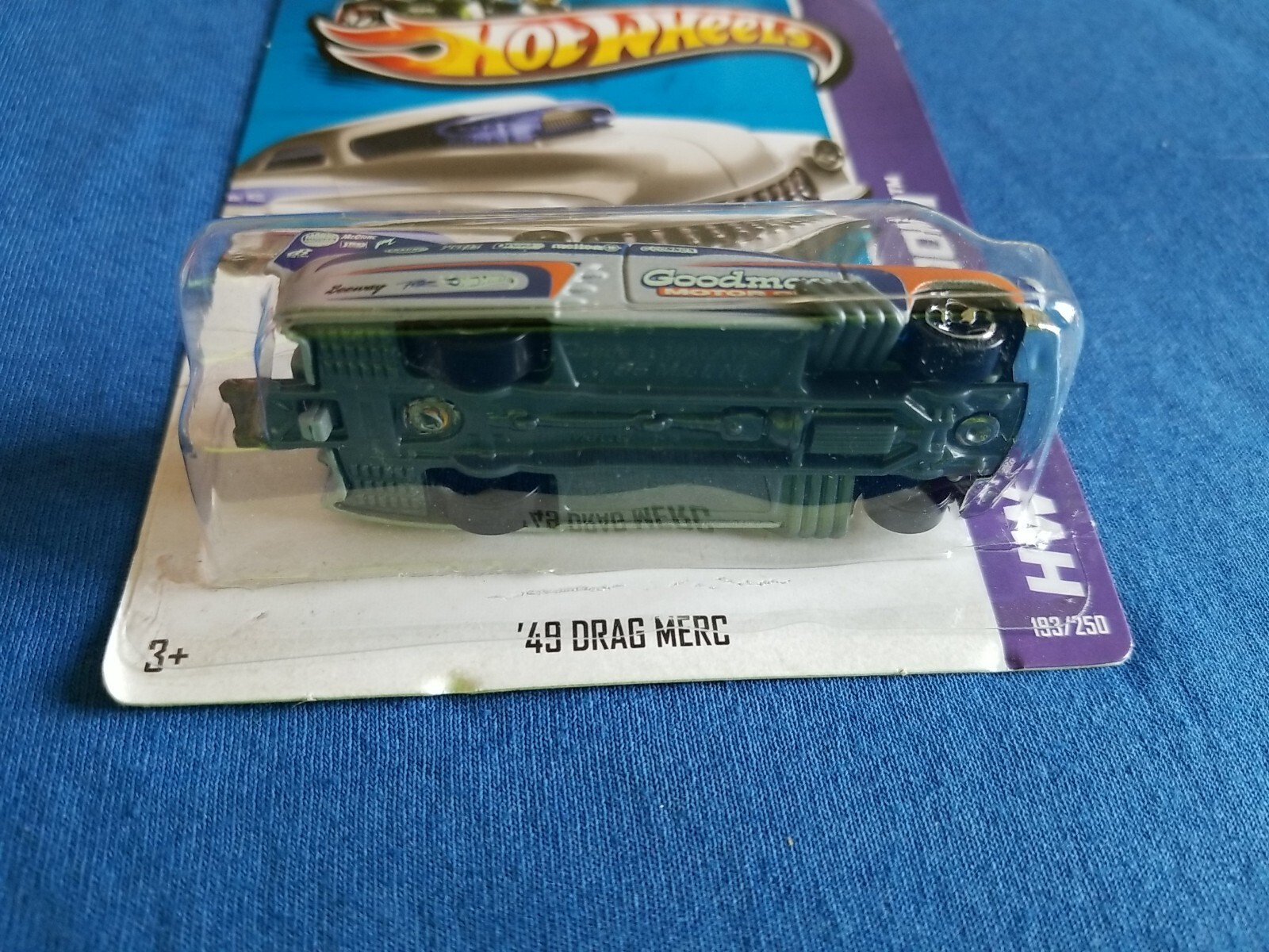 2013 Hot Wheels ’49 DRAG MERC Gray 193/250 LITTLE BEND Garage KMART COLOR