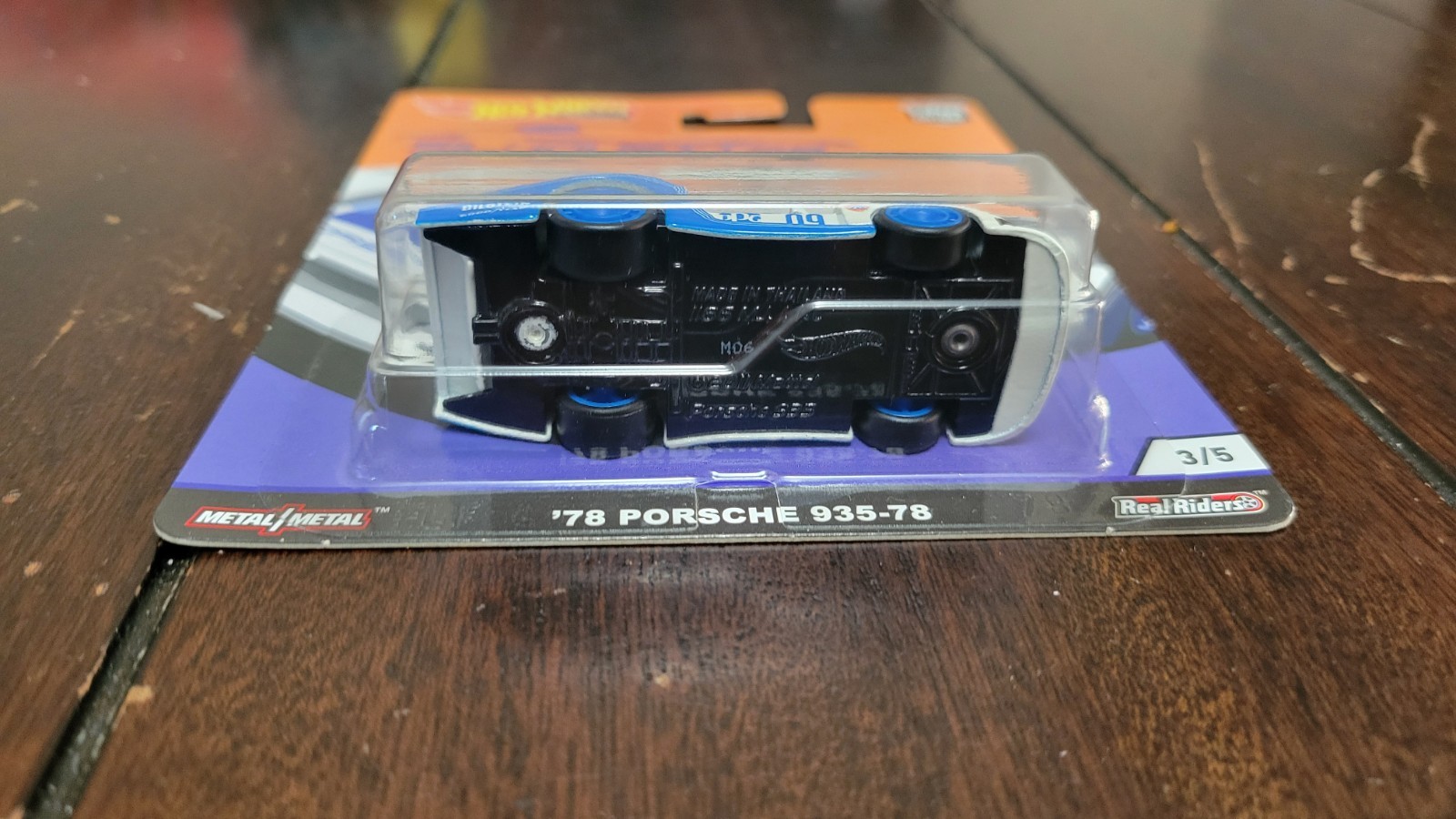 Hot Wheels Premium 1/64 Silhouettes Porsche 935 -78 Car Culture Real Riders