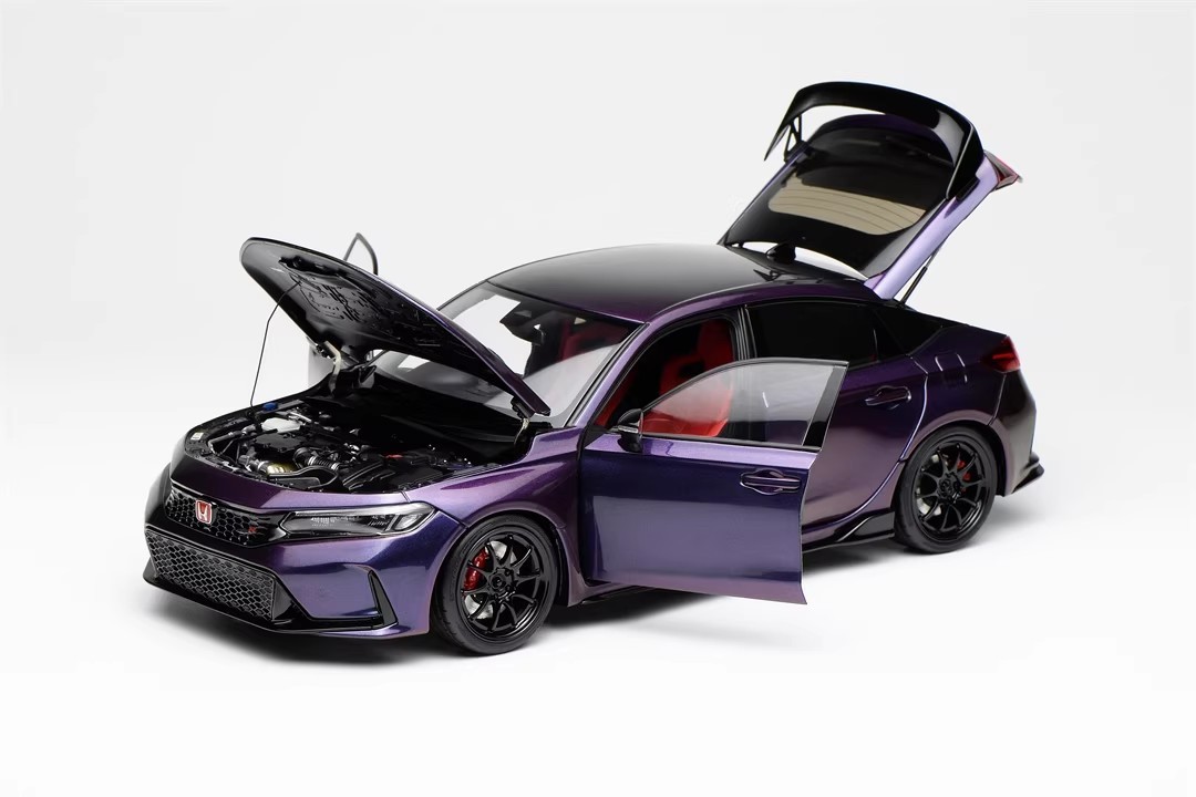 MotorHelix 1/18 Honda Civic Type R FL5 Alloy Display Model Car Green / Magic