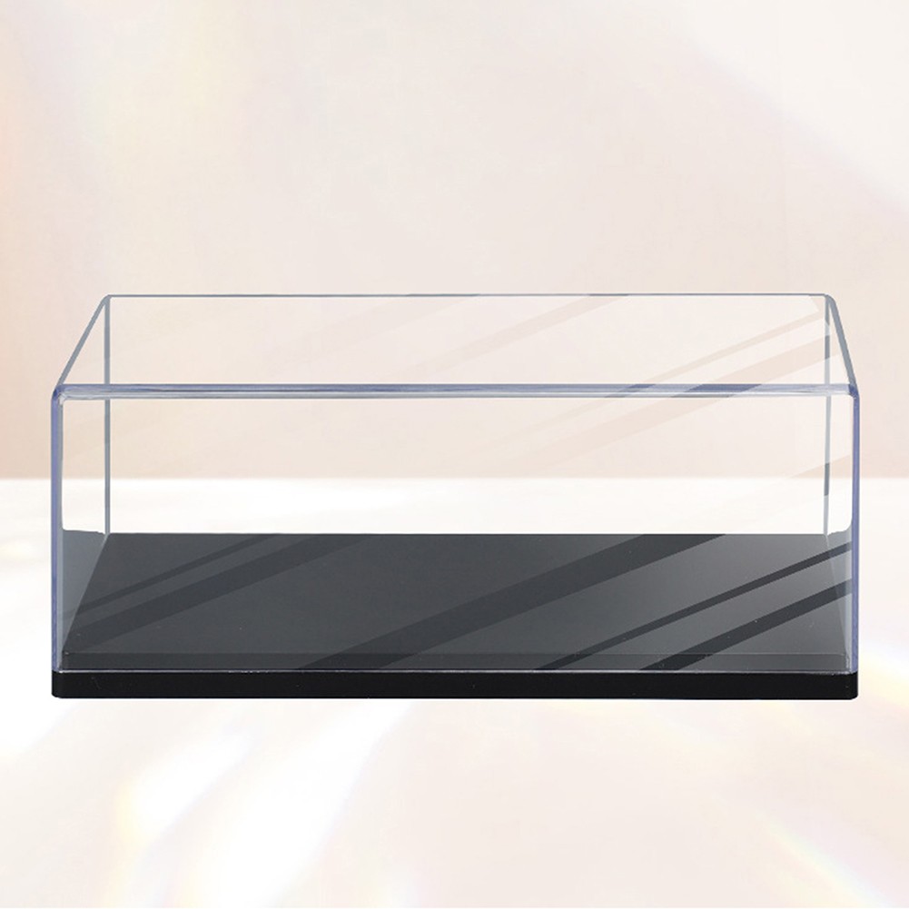 Clear Acrylic Display Case Dustproof Showcase Box for F1 1/43 Scale Model Car