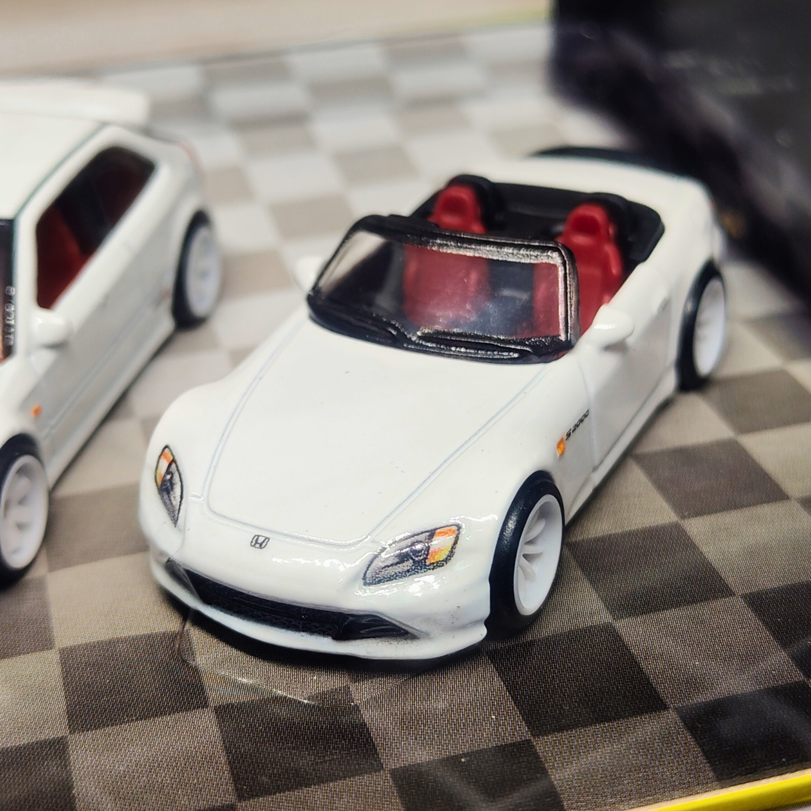 Hot Wheels 2025 Premium Collector Diorama Honda Set Civic Type-R, NSX-R, S2000