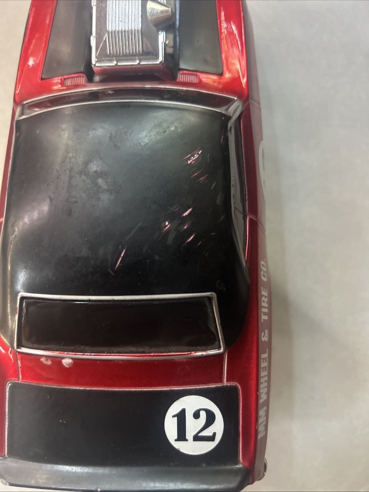 Maisto Muscle Machines – 1969 Chevrolet Camaro RS Red #12 – 1:24 Diecast