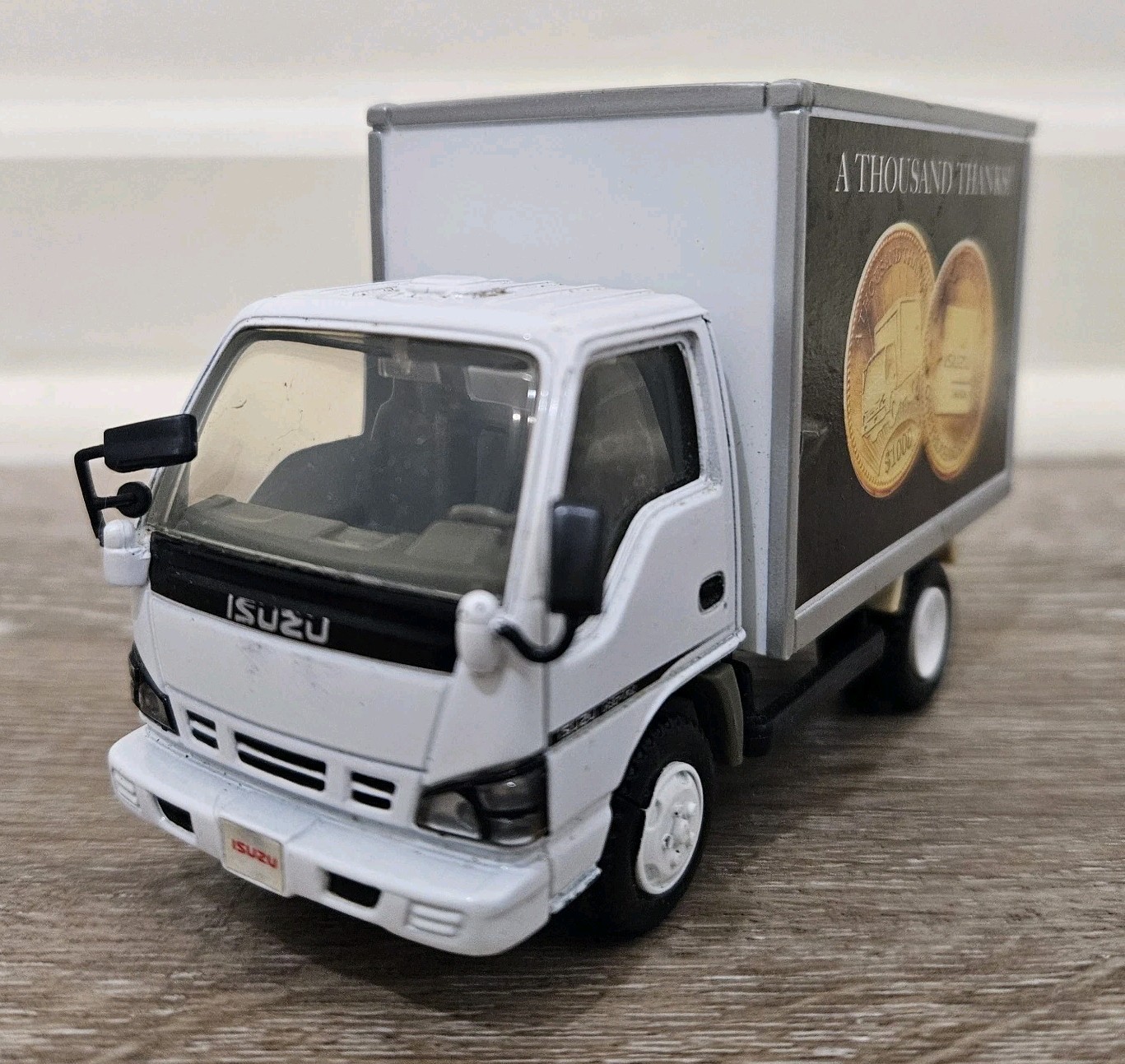 M-Tech Isuzu Elf NPR A Thousand Thanks Dealer Promo Truck 1:43 Japan