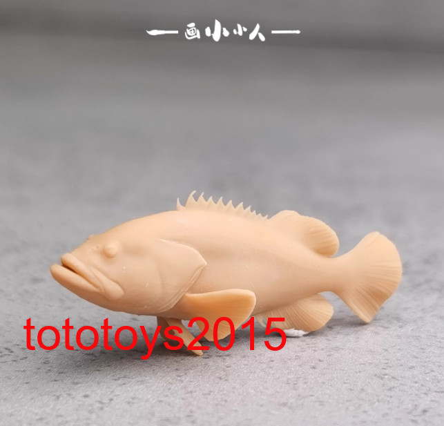 2pcs 1/64 1/43 1/87 1/72 Deep sea giant Fish animals Scene Miniatures Figures