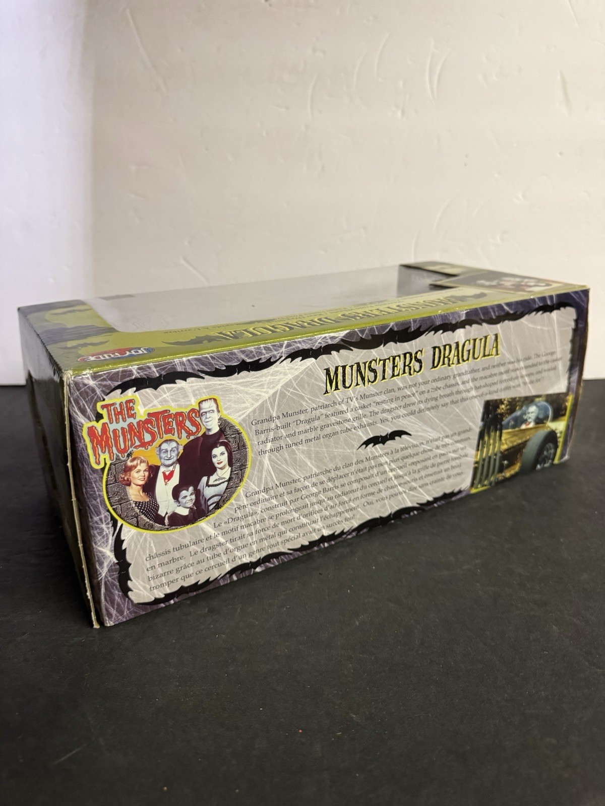 MUNSTERS DRAGULA 1:18 Scale Die Cast Metal RC2 JoyRide 2004 BRAND NEW in Box