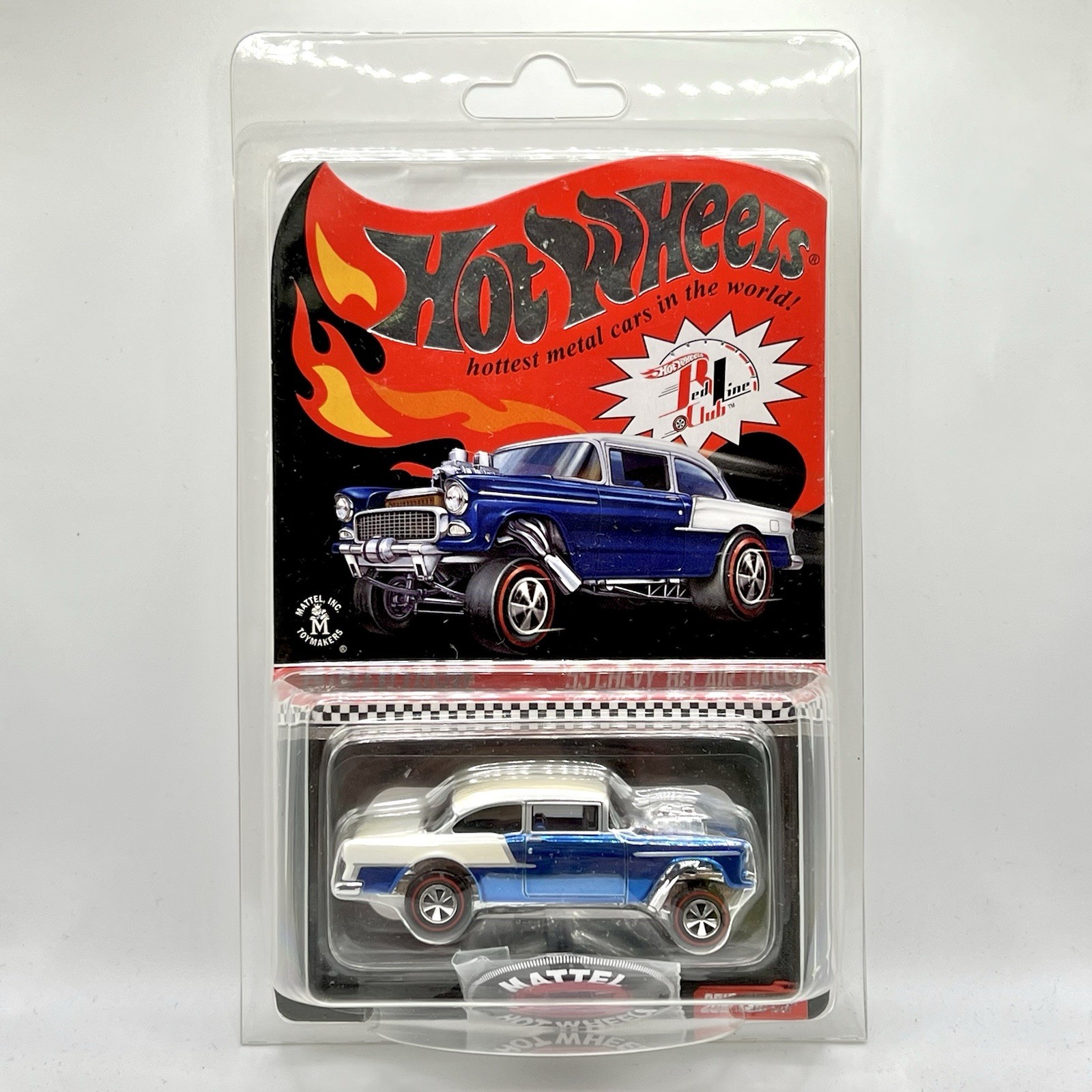 Hot Wheels 2016 Collectors Red Line Club Exclusive ’55 Chevy Bel Air Gasser New