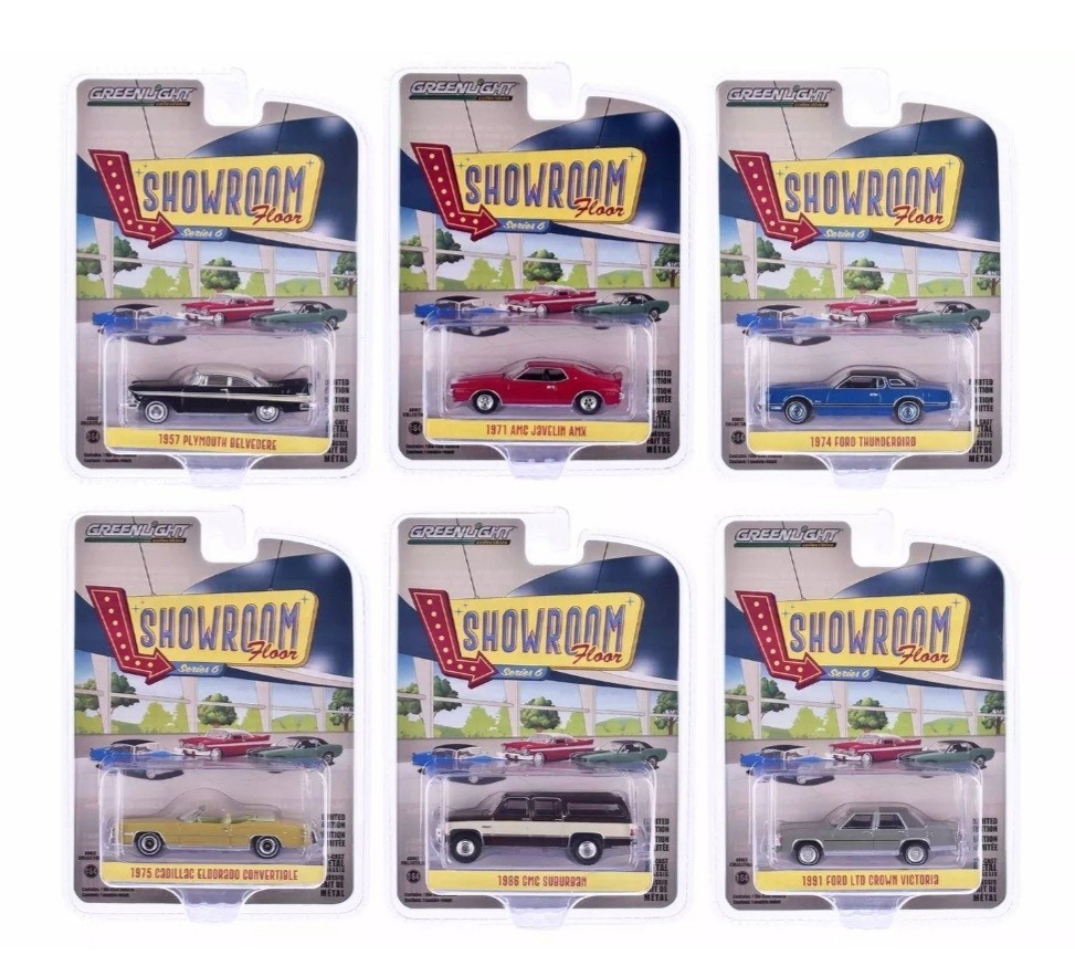 Greenlight Collectibles Showroom Floor Series 6 – Assorted – You Choose!