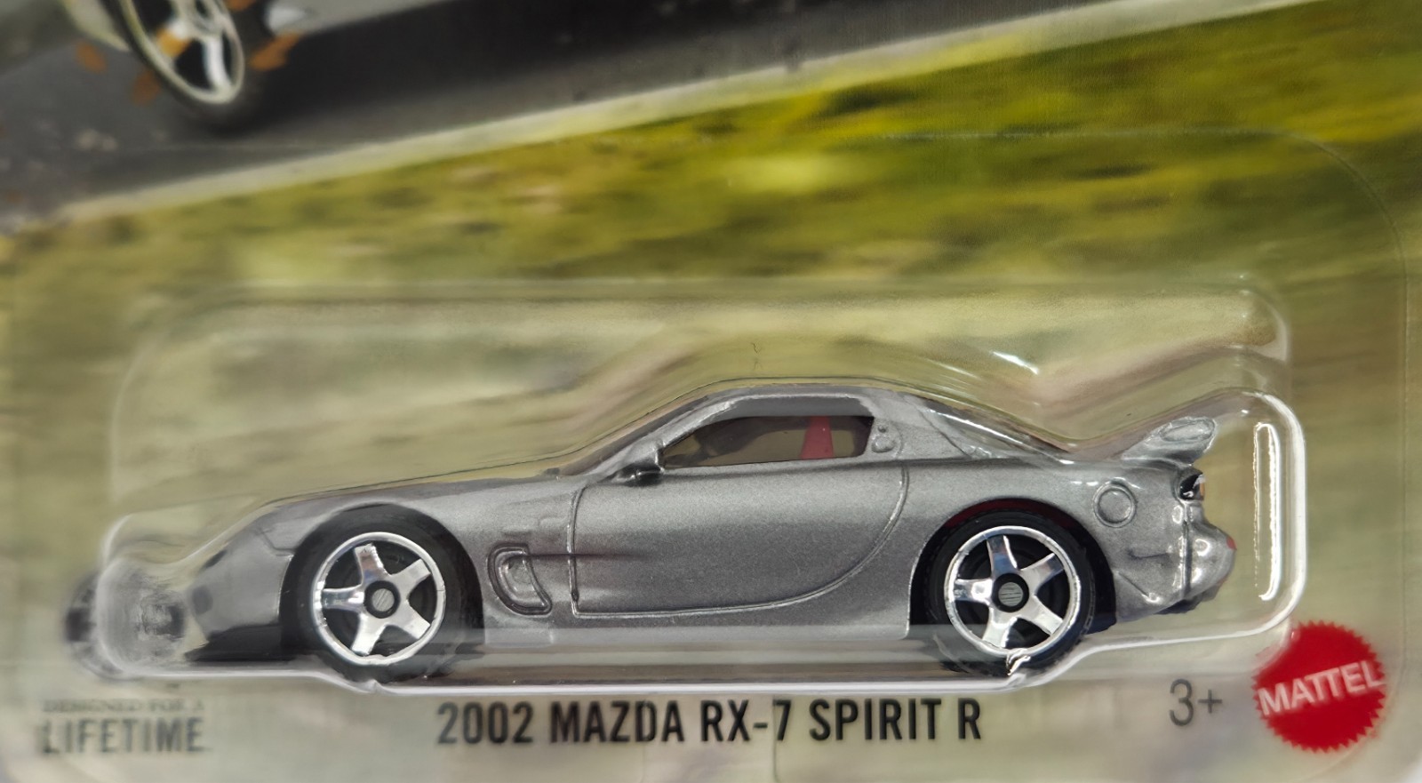 2002 Mazda RX-7 Spirit R 45/125 Matchbox 2026 JHM04 MBX Roadtrip gray