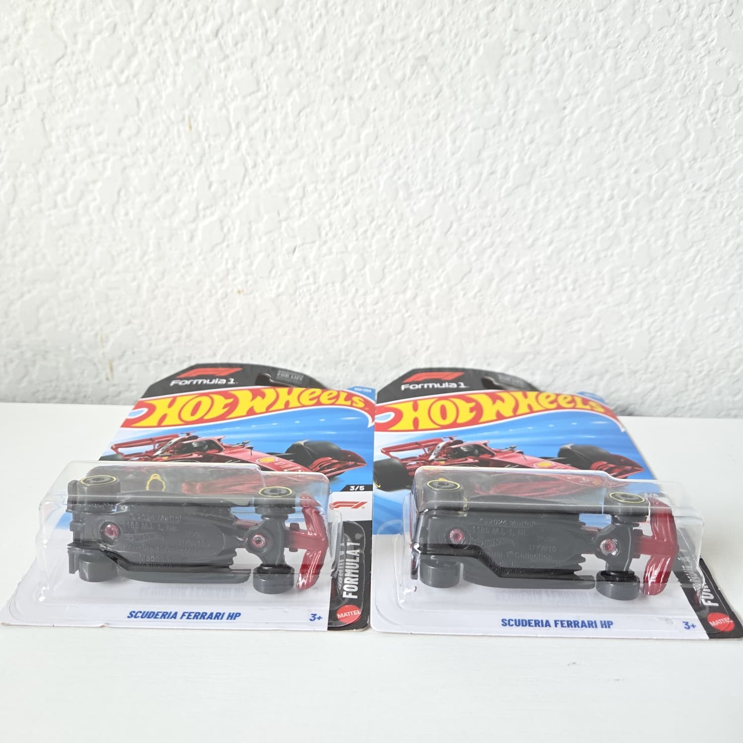 2026 Hot Wheels Mainline Formula 1 Scuderia Ferrari HP G Case set of 2