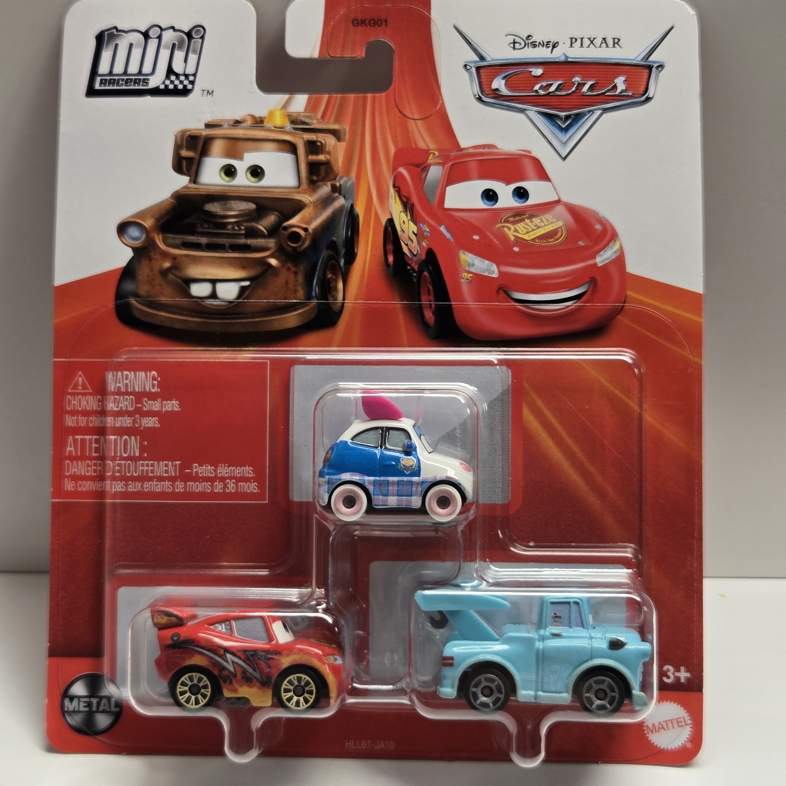 2023 Mattel Disney Pixar Cars Mini Racers Suki , Dragon McQueen, Tokyo Mater