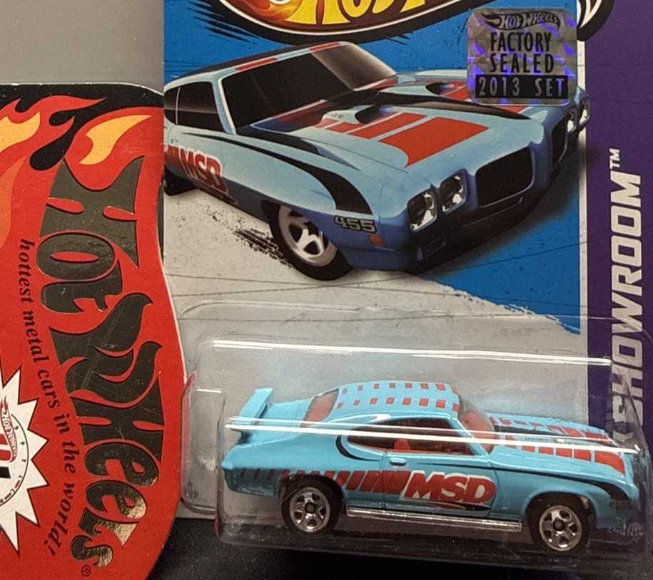 Hot Wheels ‘70 Pontiac GTO Judge #246 HW ‘13 Showroom!🔥Factory Sealed