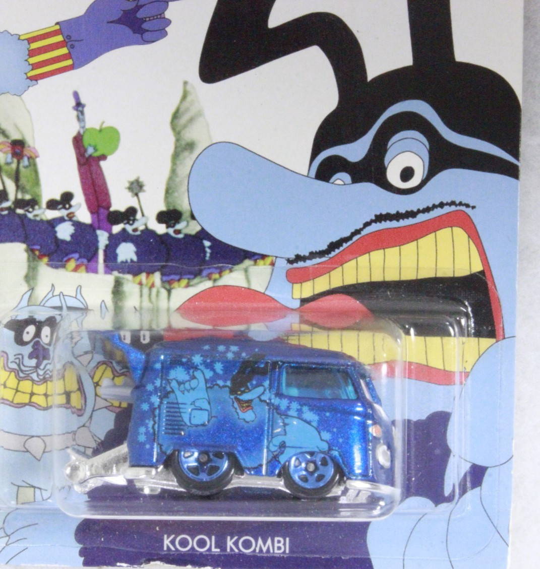 Hot Wheels the BEATLES Yellow Submarine KOOL KOMBI Cast Car 6/6