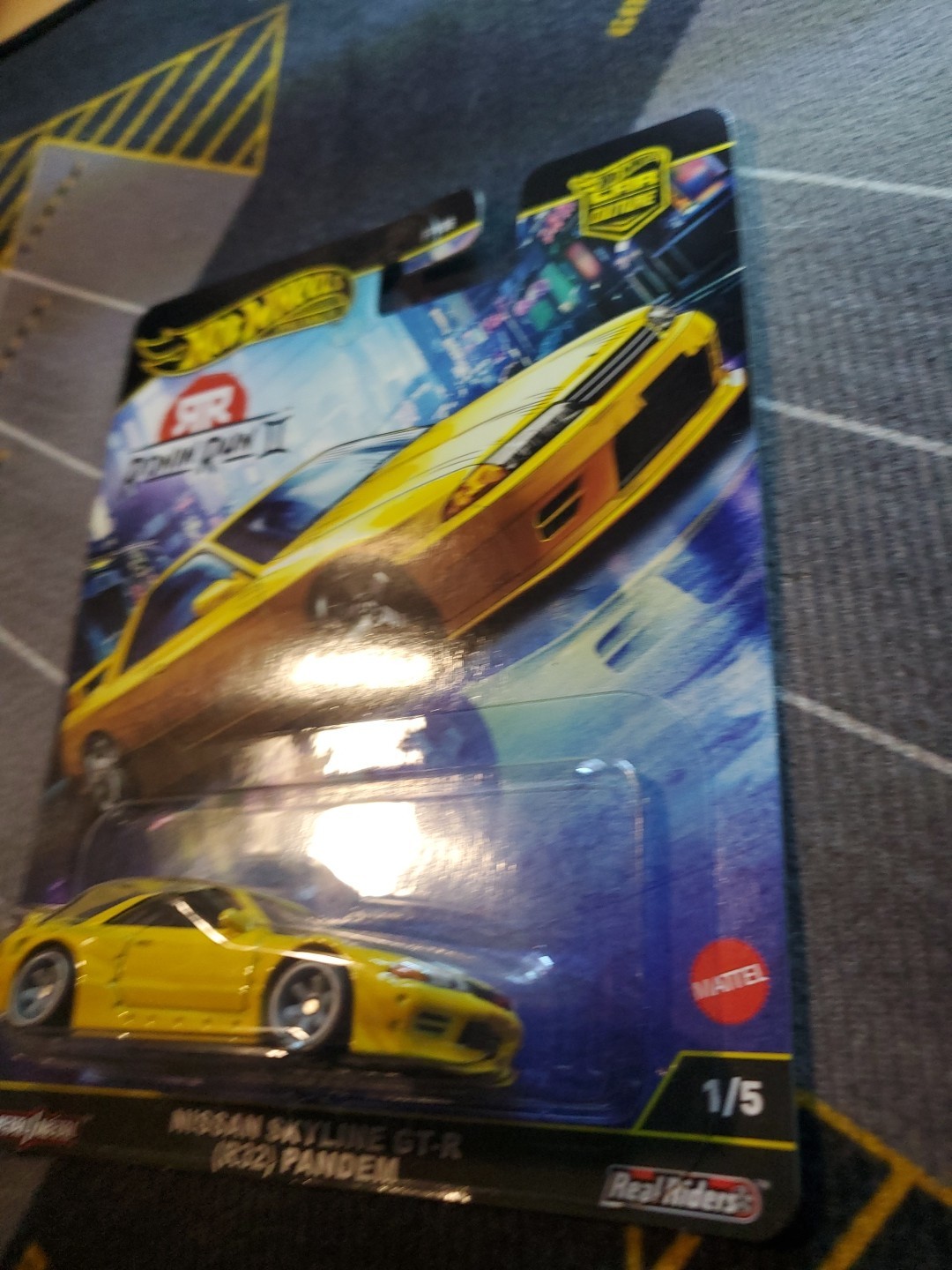 Hot Wheels Nissan R32 GT-R Pandem Yellow Ronin Run 2 FPY86-961 M 1/64