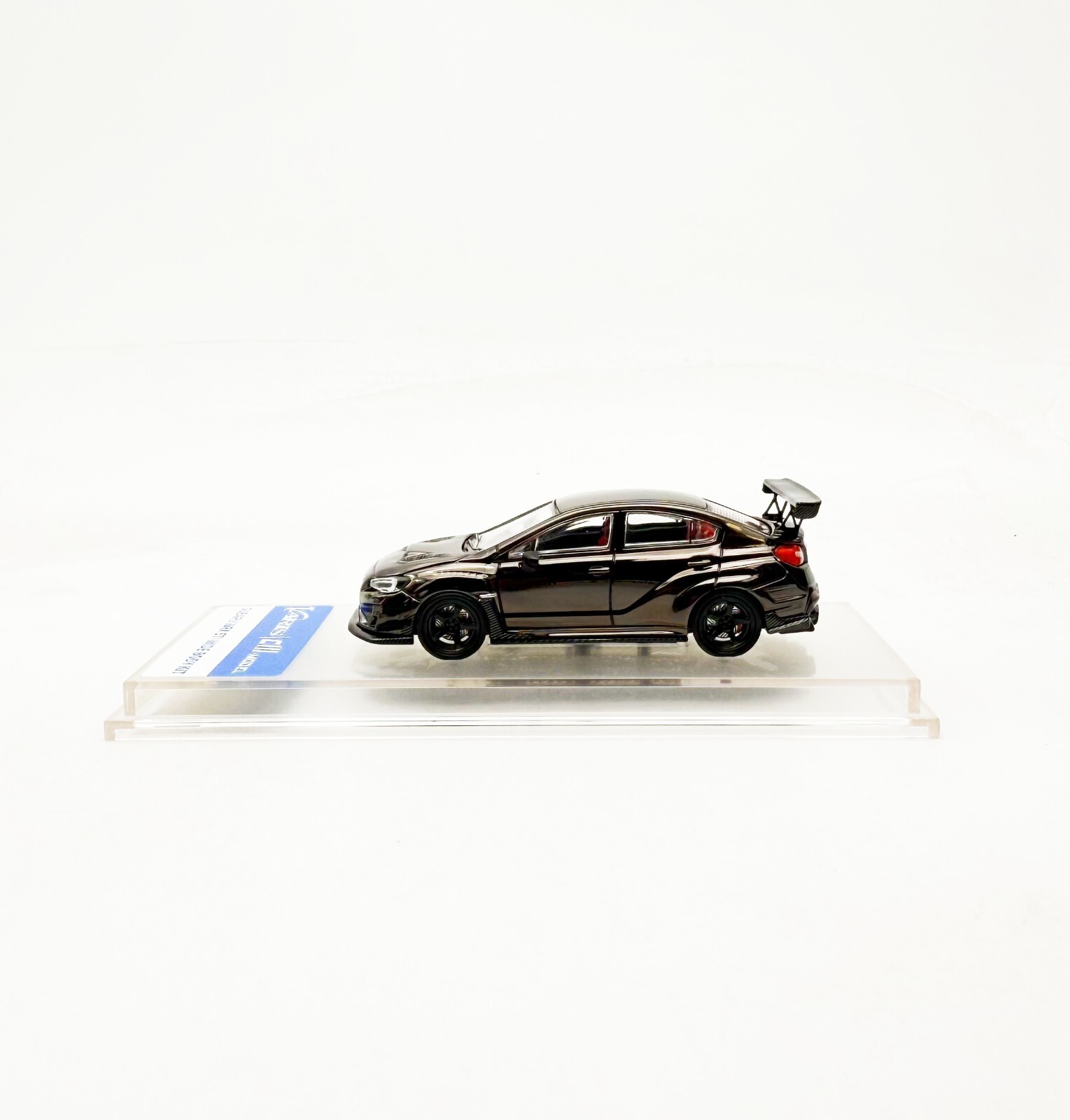CM-Model 1:64 Subaru STi Varis WideBody 1.0 – Chrome Black
