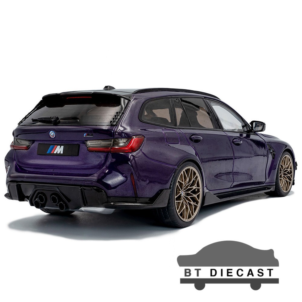 SOLIDO 2024 BMW M3 TOURING with PERFORMANCE PARTS 1/18 TWILIGHT PURPLE S1813701