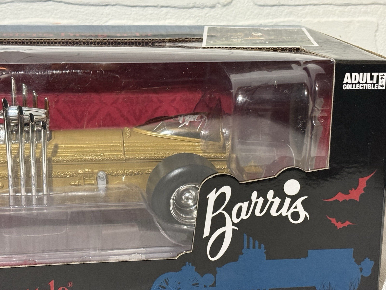1/18 Auto World Dragula Munsters 1 of 300 SIGNED Butch Patrick Silver Screen
