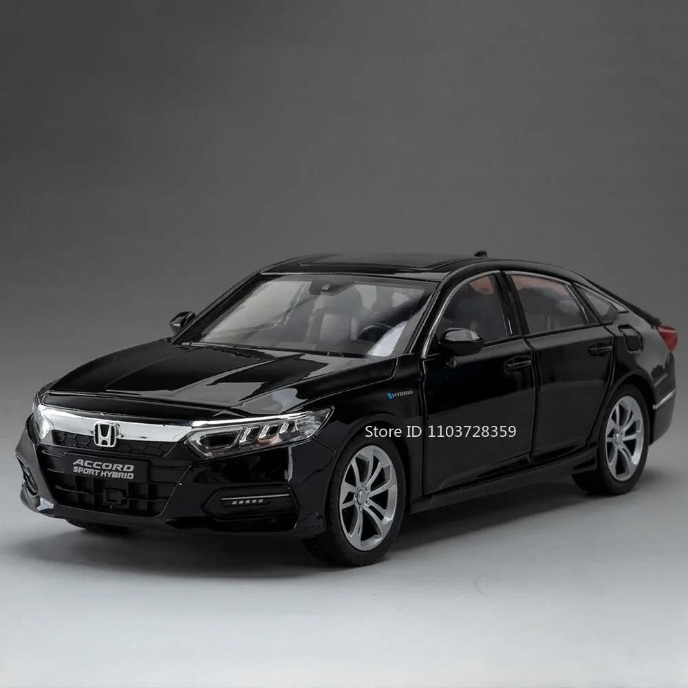 1:24 HONDA Accord Japanese Car Alloy Diecast Sound/Light Car Model Kids GIFT NEW
