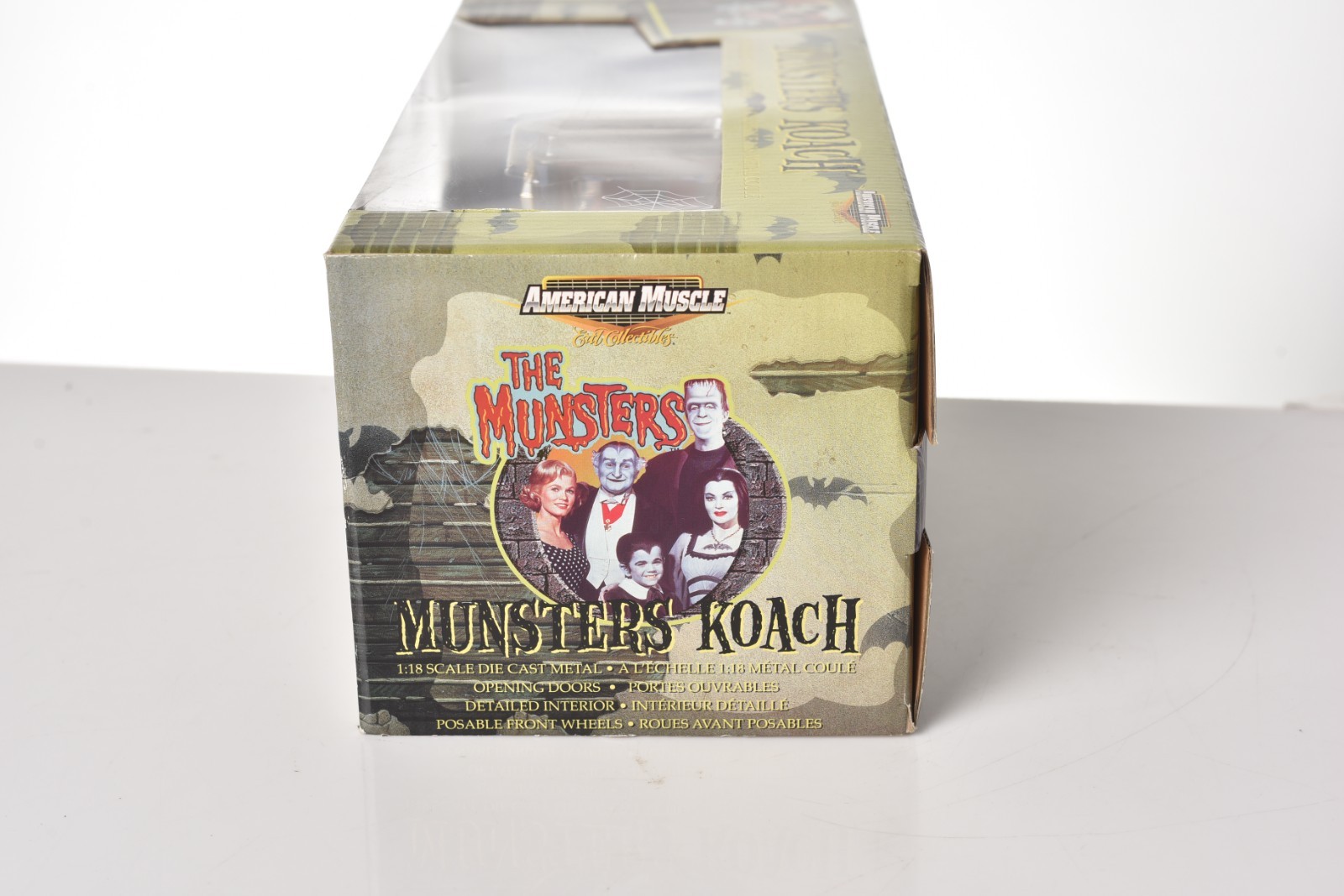 ERTL AMERICAN MUSCLE THE MUNSTERS KOACH 1:18 DIE CAST CAR REPLICA NEW – #36