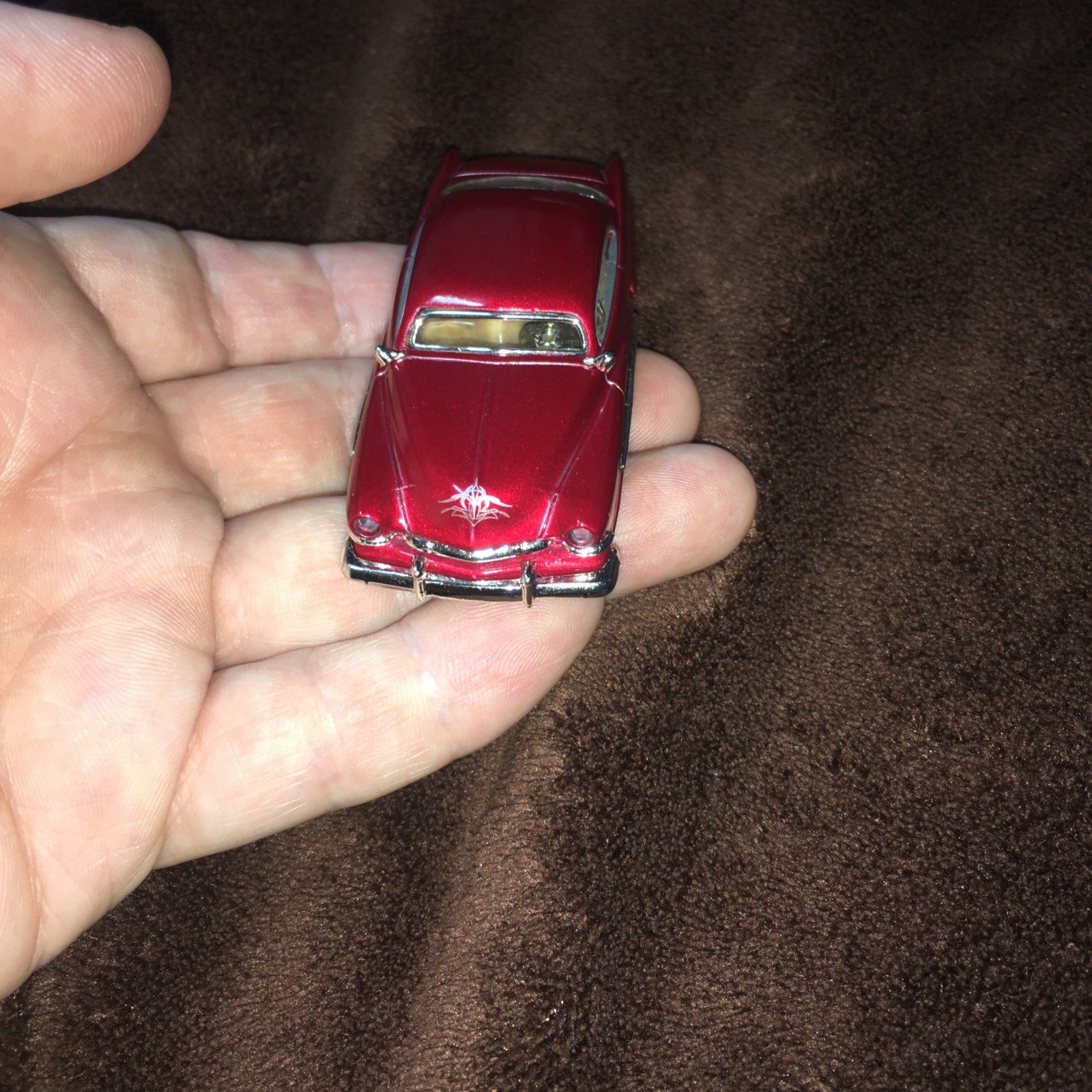 1:64 Hot Wheels Limited Edition 1951 51 Merc Mercury Red and Sliver Legends