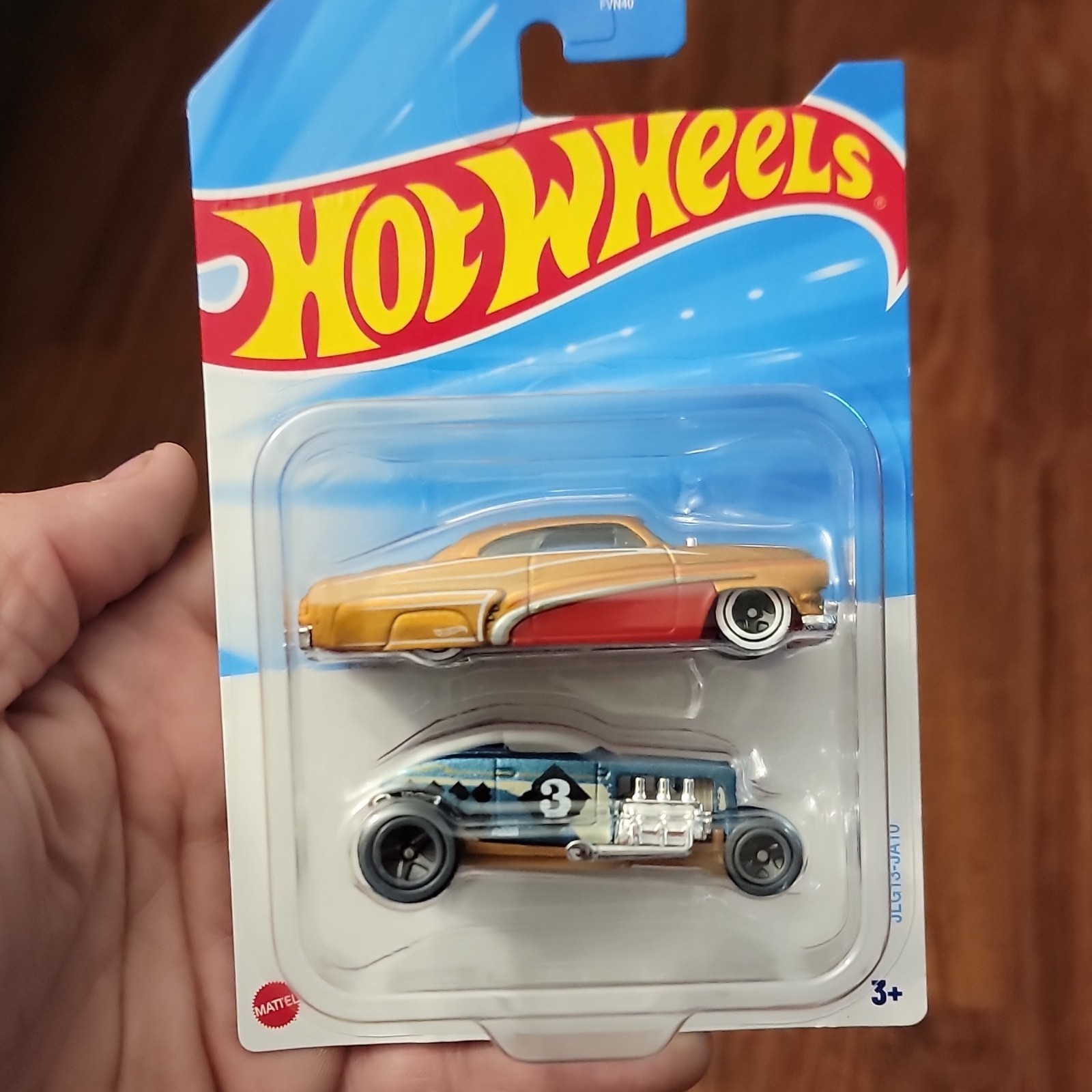 NEW Hot Wheels 2-Pack: Custom Hirohata Merc & Max Steel