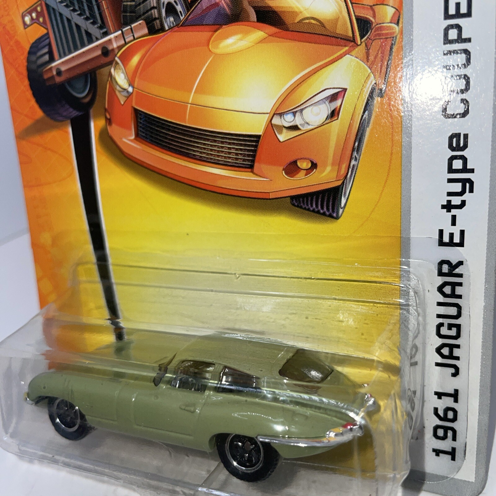 Matchbox 1961 Jaguar 1961 E-type Coupe #28 Green MBX Metal