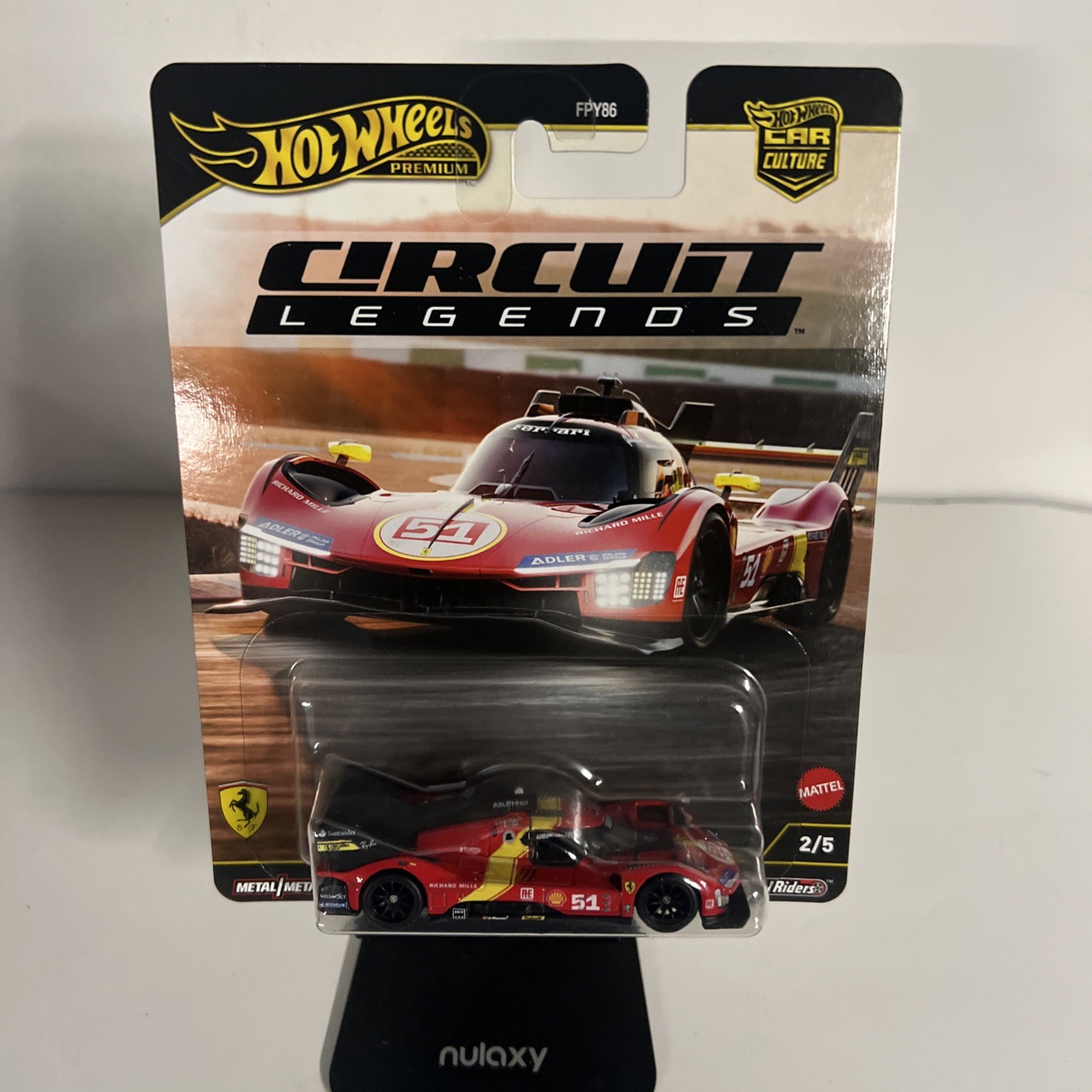 Hot Wheels Premium Car Culture Circuit Legends JBK49 FERRARI 499P Scale 1 64