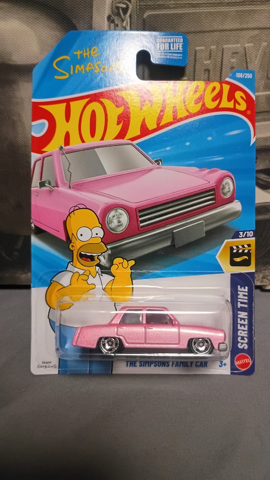 2026 Hot Wheels E Case The SIMPSONS FAMILY CAR