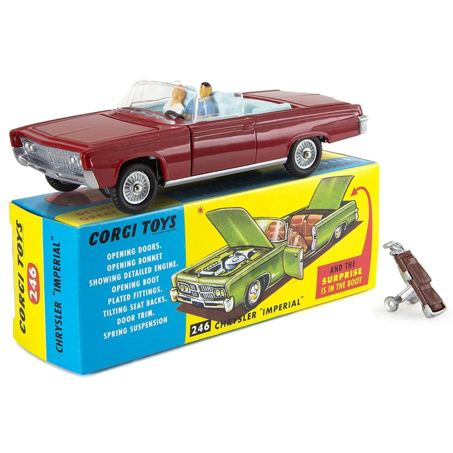 Corgi Toys – 246 Chrysler Imperial – Modern Corgi Re-Issue New in Box with COA