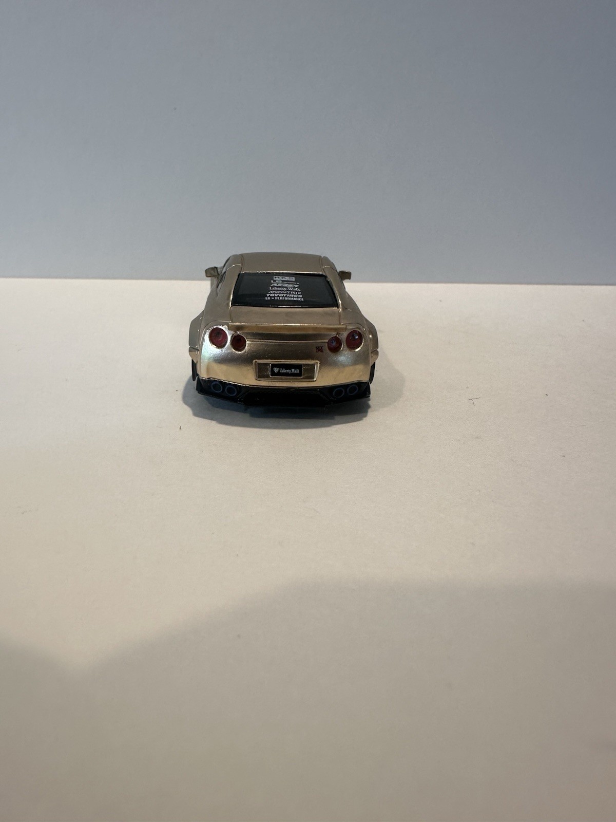 Mini GT R35 GTR Matte Gold 1/64 Liberty Walk