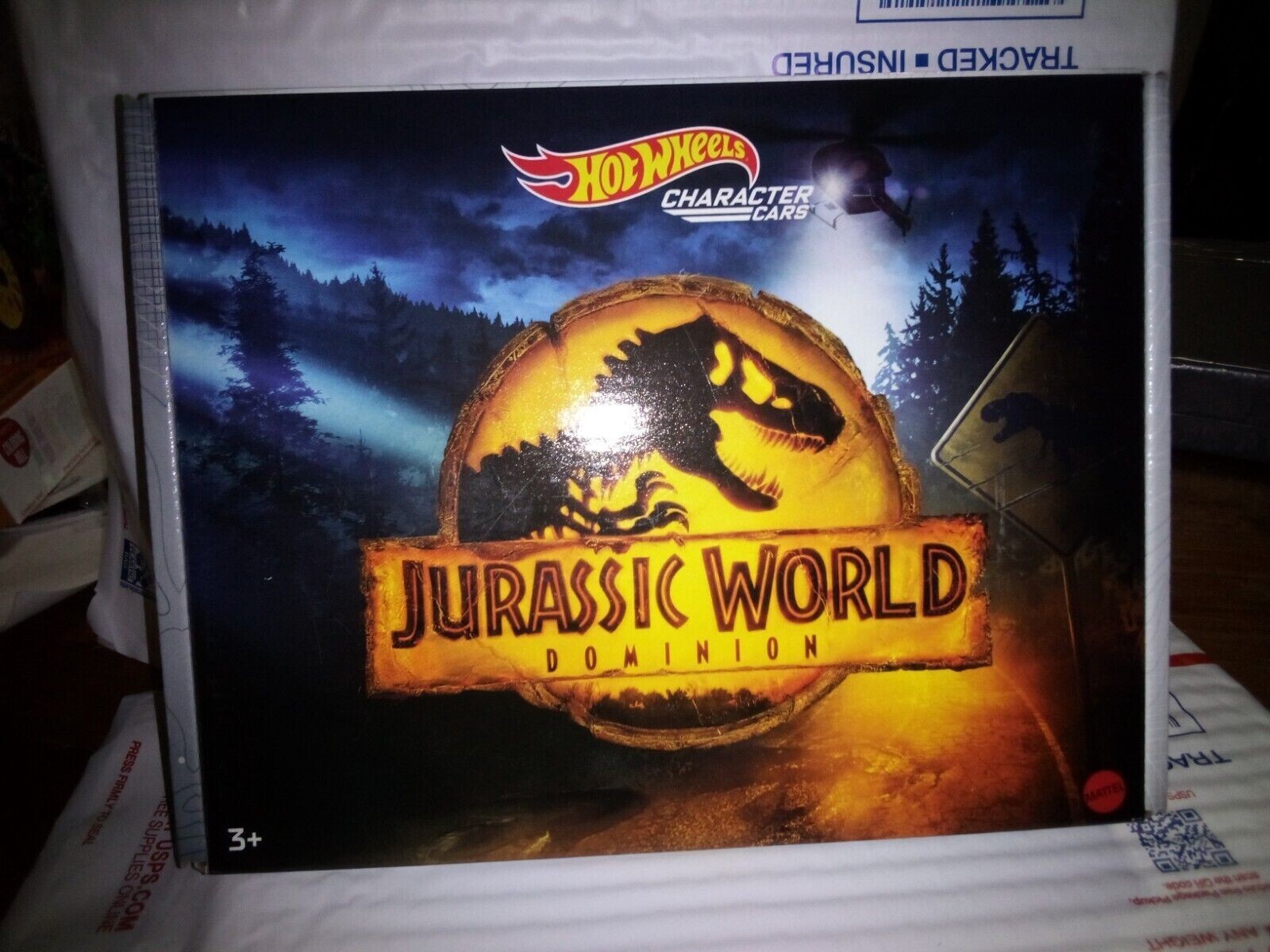 2022 NEW Hot Wheels Jurassic World Dominion Character Car 5 Pack Box Set