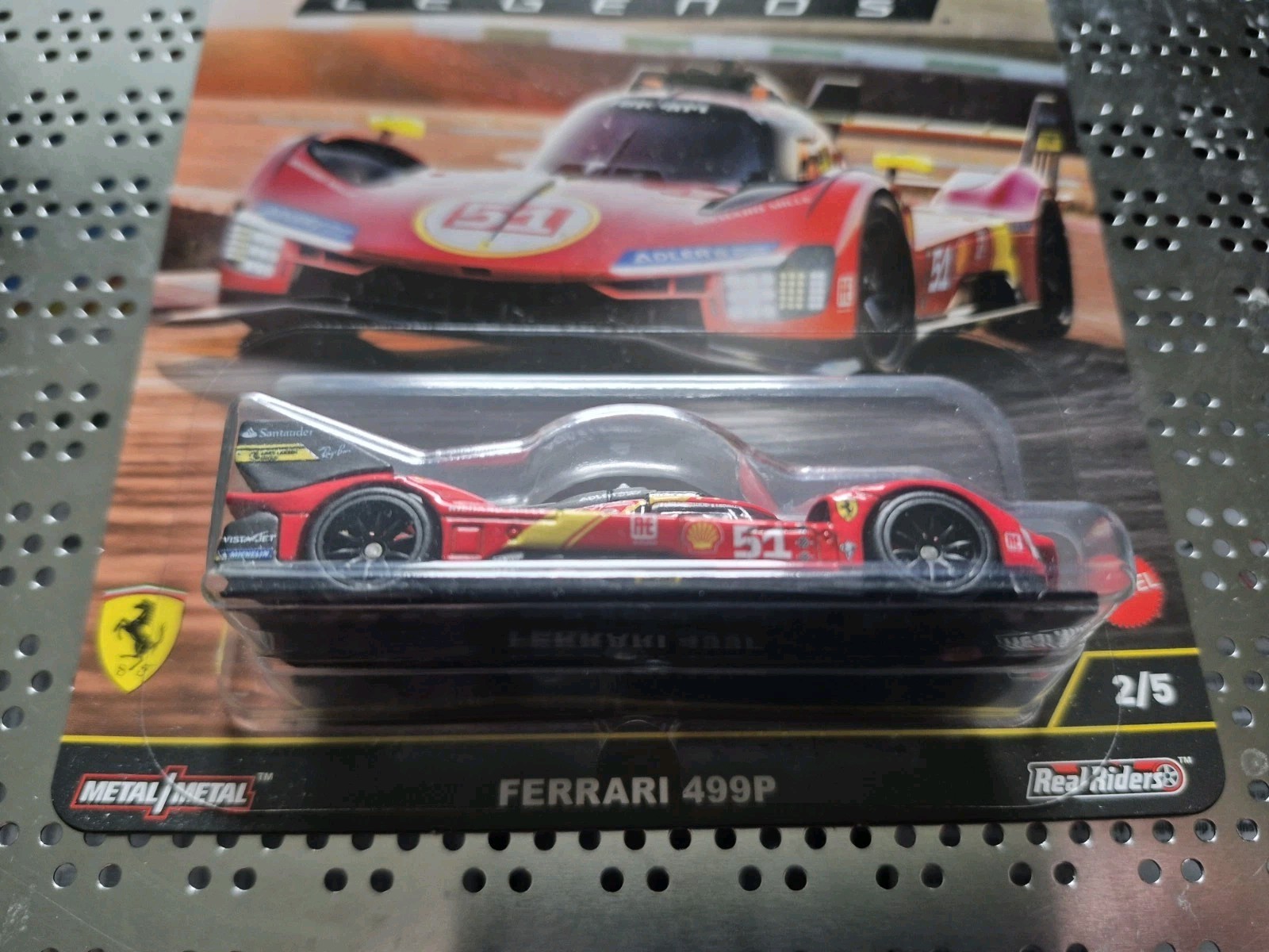 Hot Wheels Premium 2025 Car Culture “Circuit Legends” Ferrari 499P Red 1:64