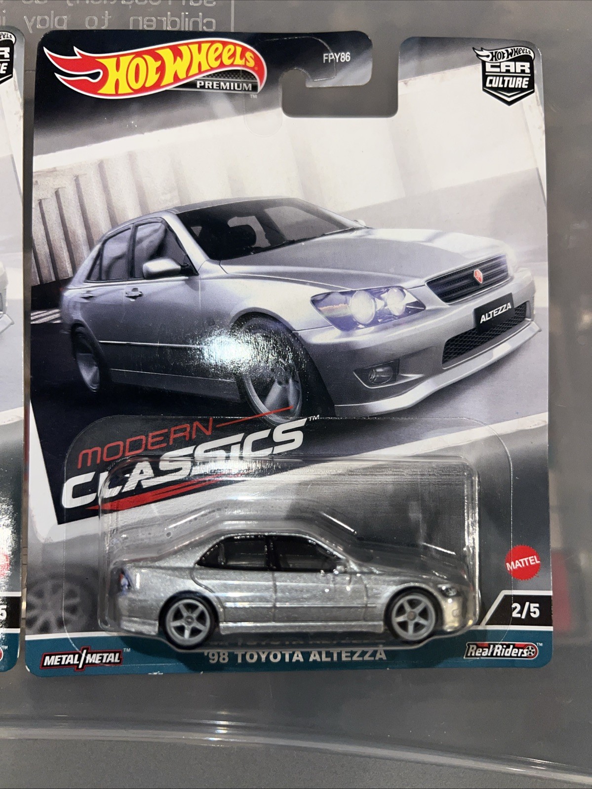 Lot Of 2 Hot Wheels 2024 Premium ‘98 Toyota Altezza Car Culture Modern Classics!