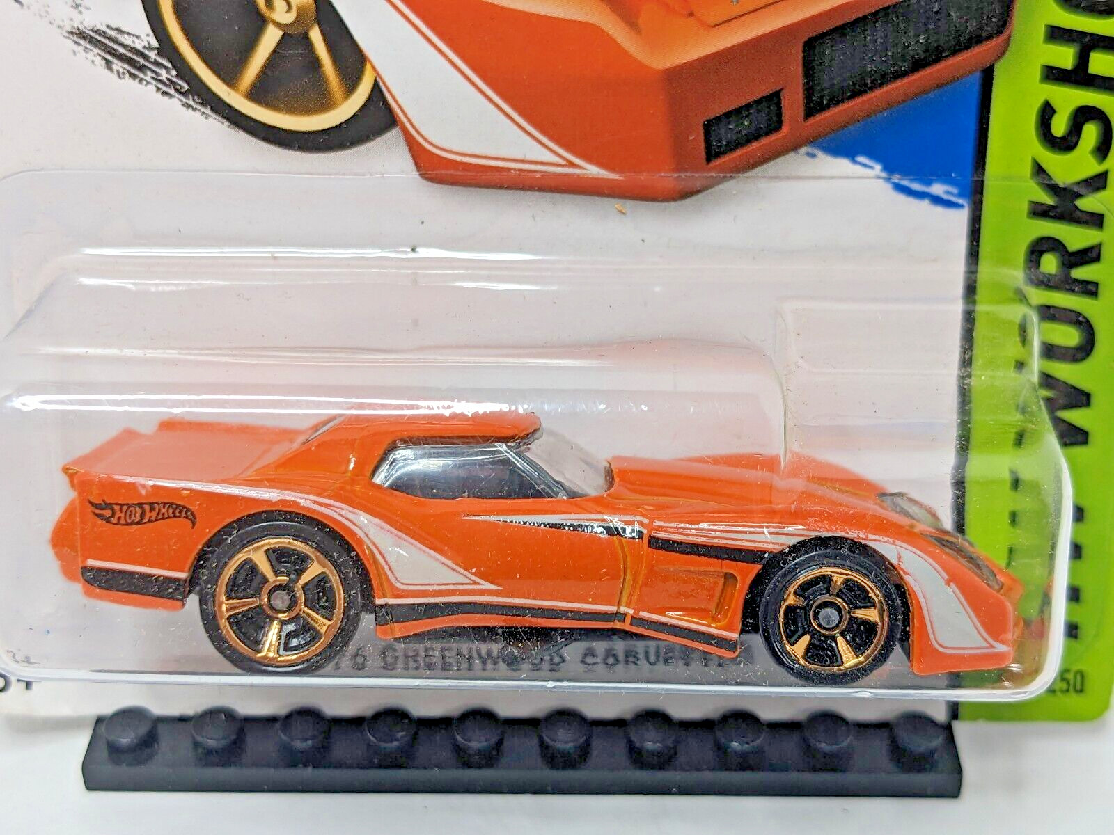2014 Hot Wheels Workshop 1976 Greenwood Corvette 237/250 Muscle Mania