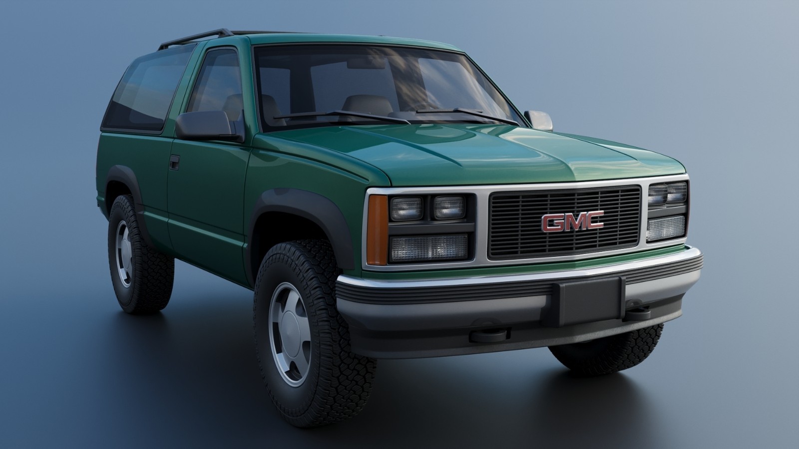 3d printed GMC Yukon 2 Door 1992 model car collectible replica