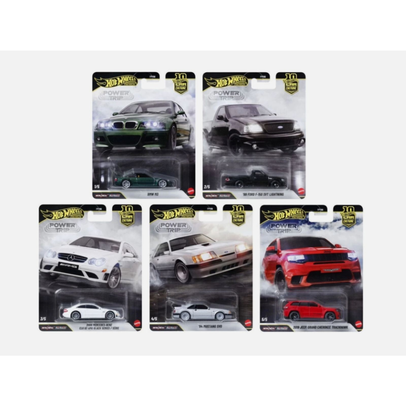 2026 Hot Wheels Car Culture “Power Trip” R Case FPY86-961R Factory Sealed Case