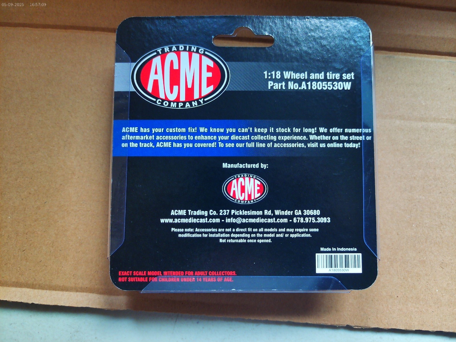 NEW SUPER SPORTS FIRESTONE WHEELS TIRES MAG 5 SPOKE SET 1:18 ACME A1805530W GMP