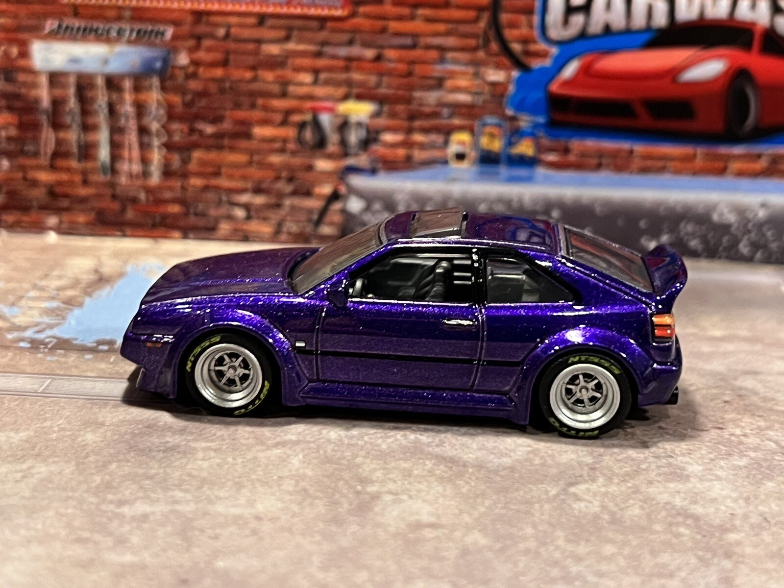 2023 Hot wheels Modern Classics Volkswagen Corrado VR6 Purple Wheel Swapped