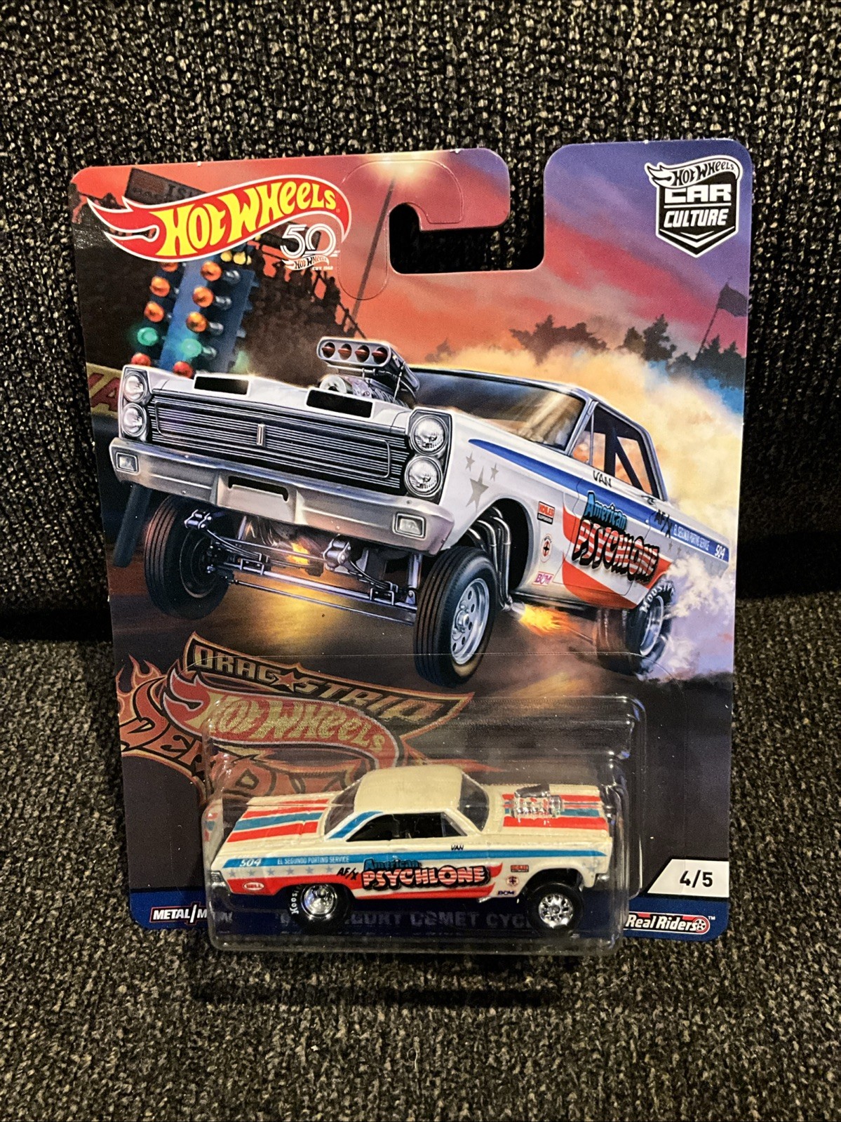 Hot Wheels Car Culture Drag Strip Demons Complete 5 Car Set