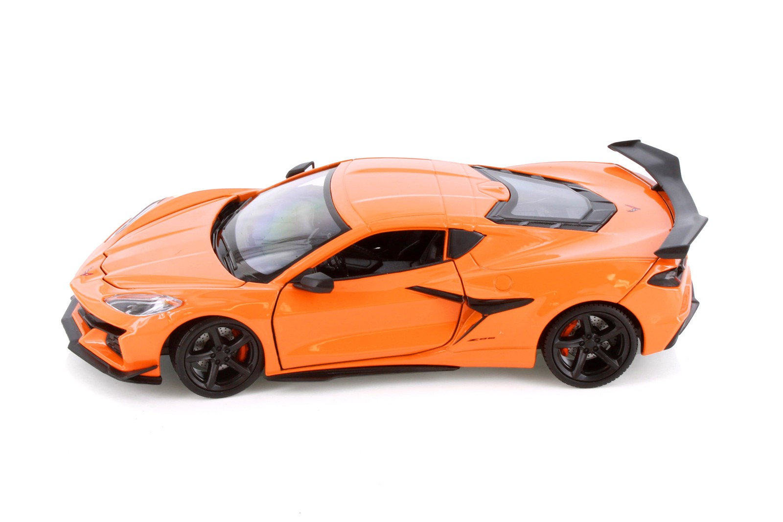 2023 CHEVY CORVETTE Z06 HARDTOP ORANGE 1/24 DIECAST CAR WELLY 24120/4D