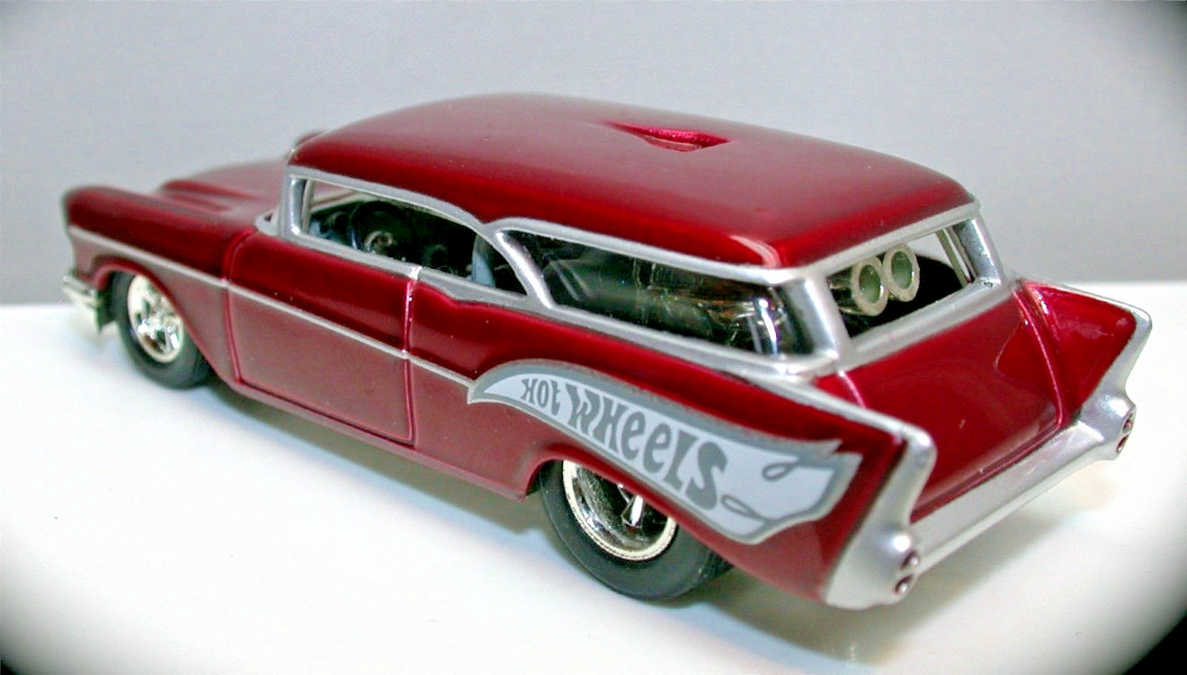 Hot Wheels 100% Cool Collectibles, ’57 Chevy Nomad Custom, NEW – No Box