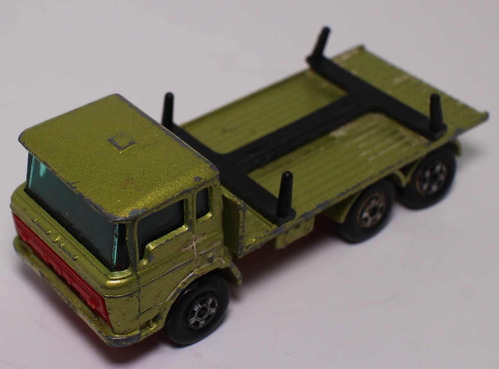 Vintage Lesney Matchbox Superfast No. 58 DAF Girder Truck Light Green